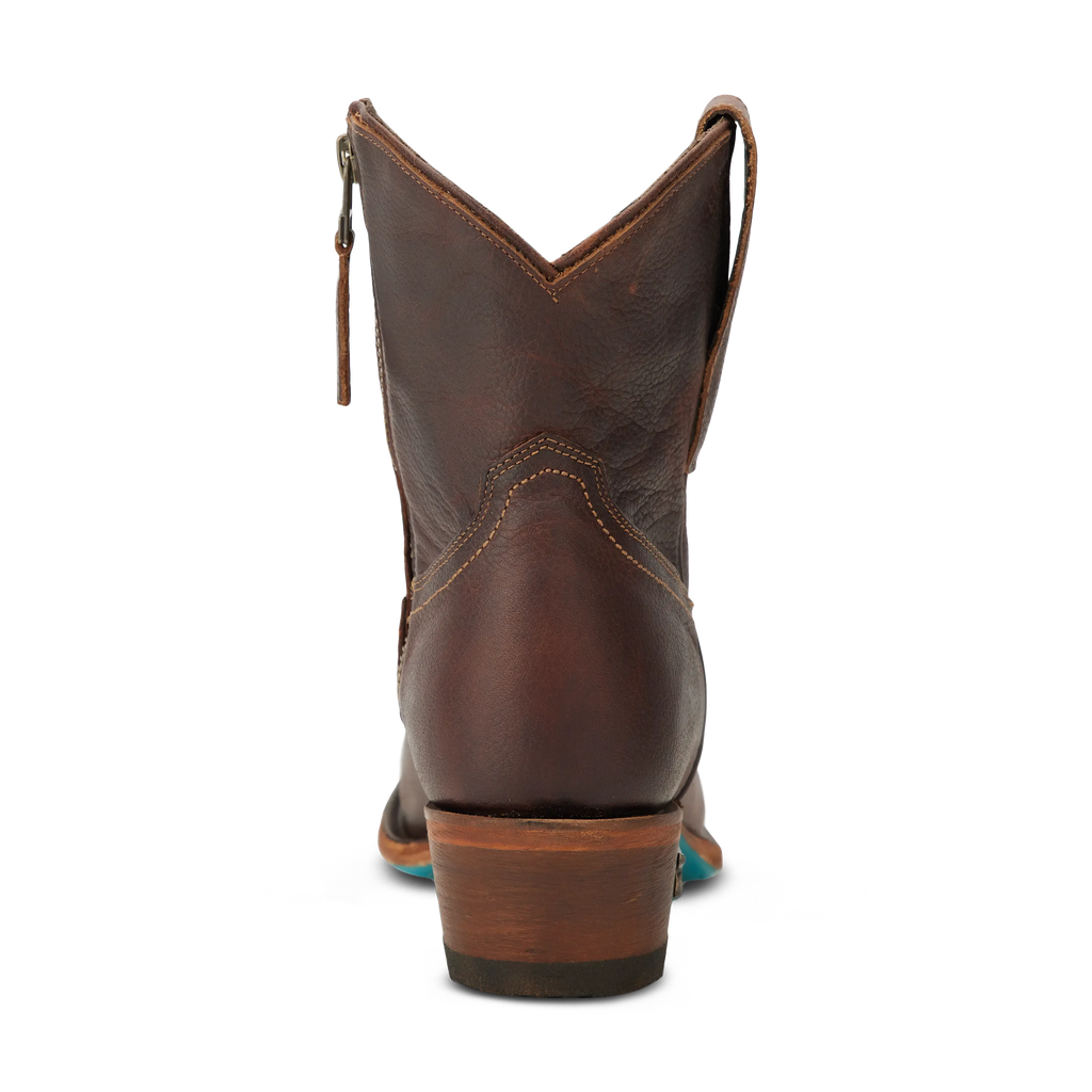 Plain Jane Bootie - Cognac