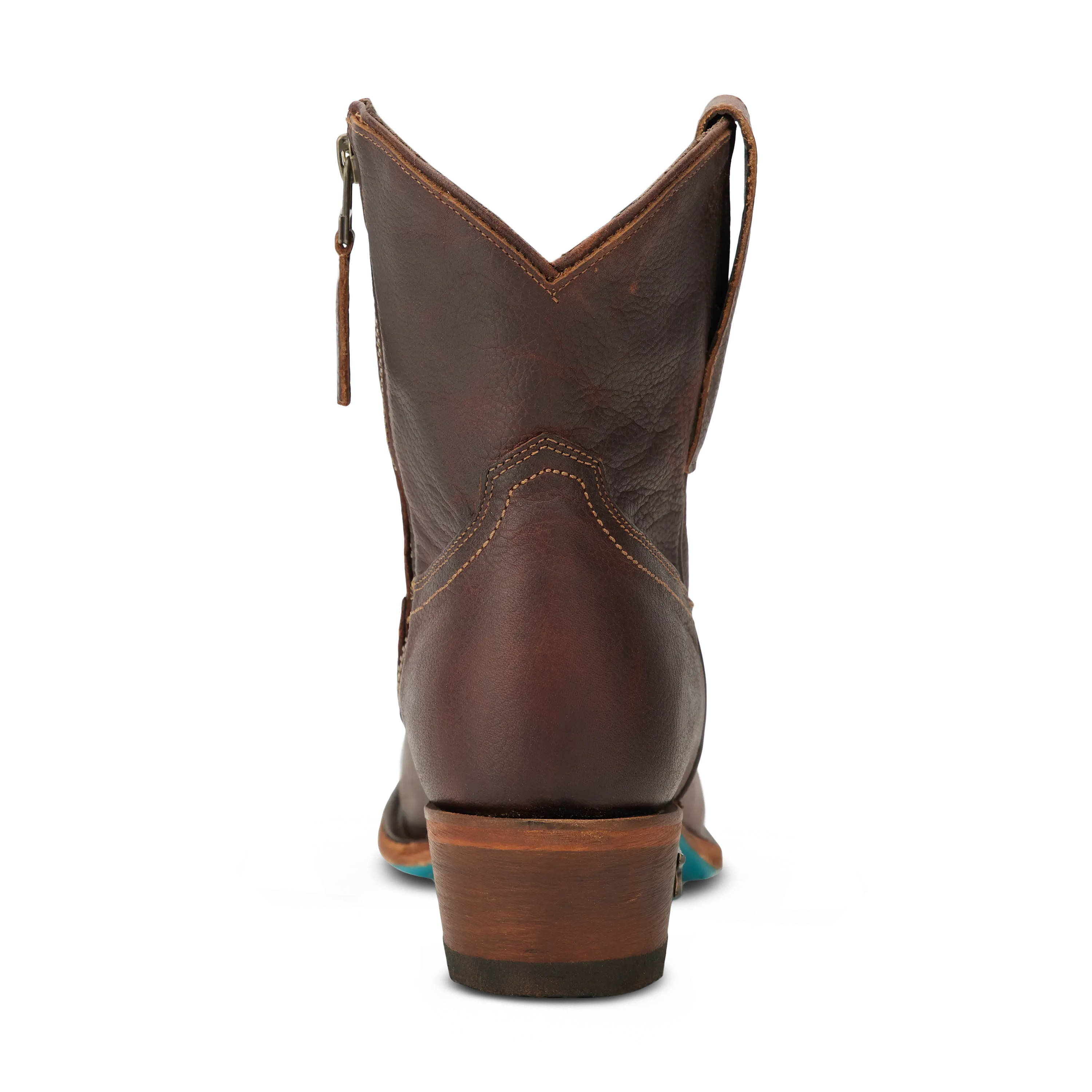 Plain Jane Bootie - Cognac