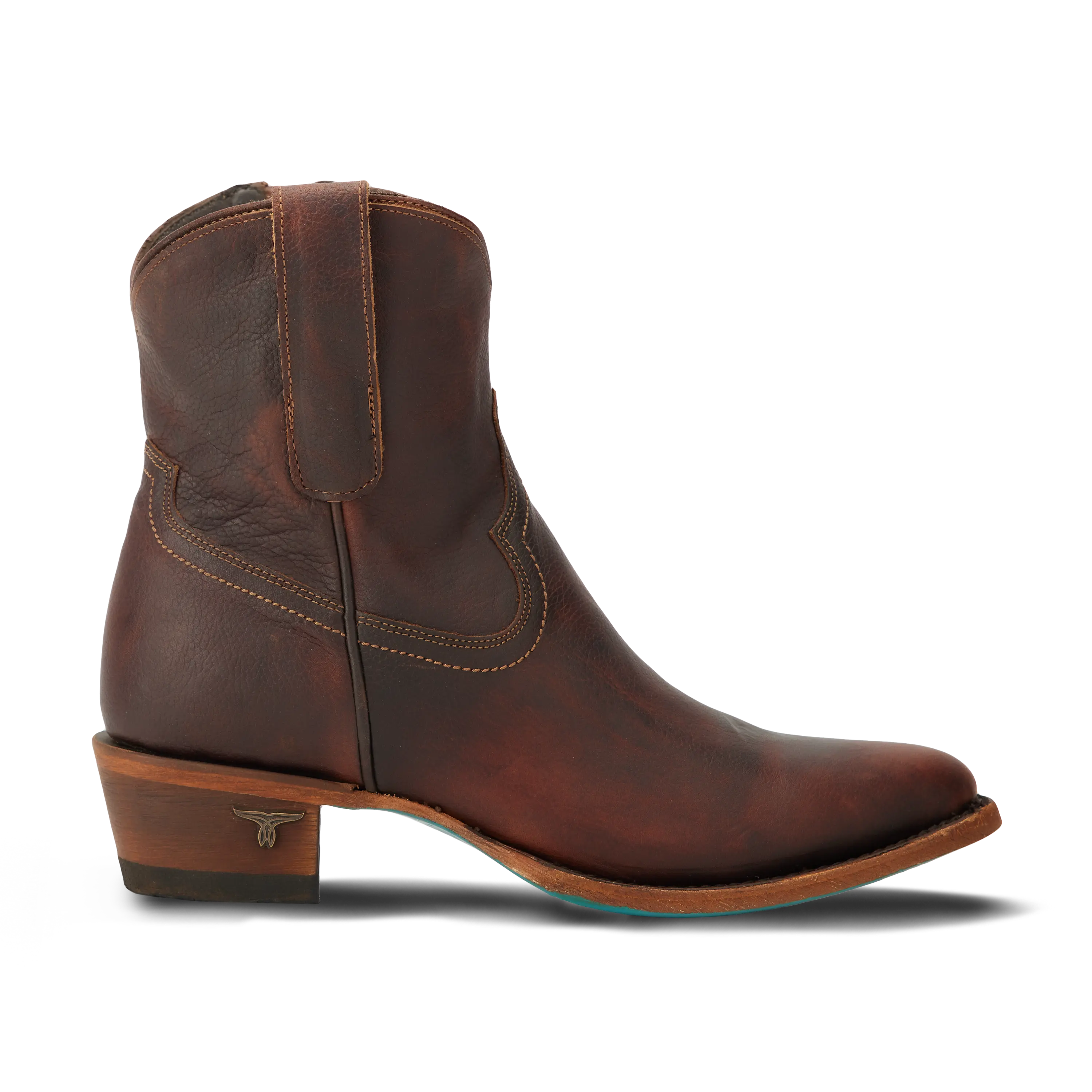 Plain Jane Bootie - Cognac