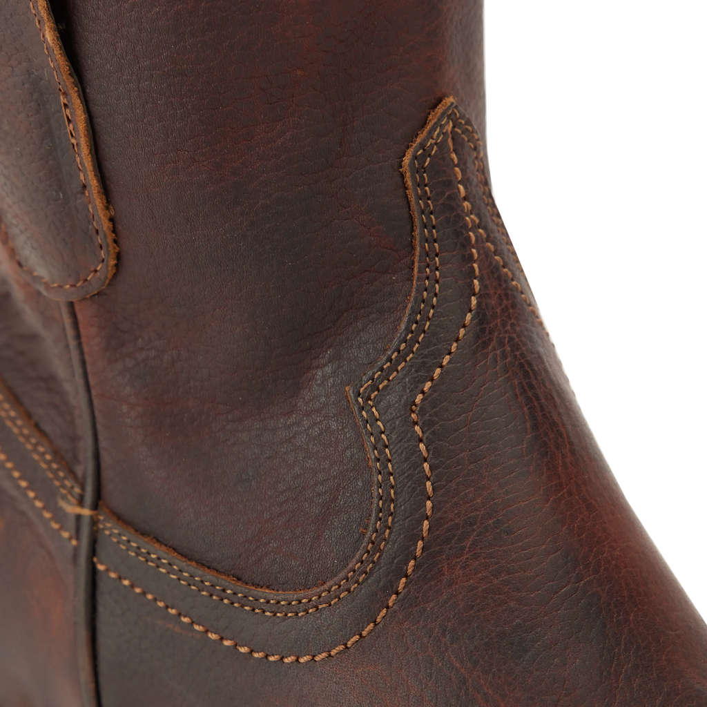 Plain Jane Bootie - Cognac