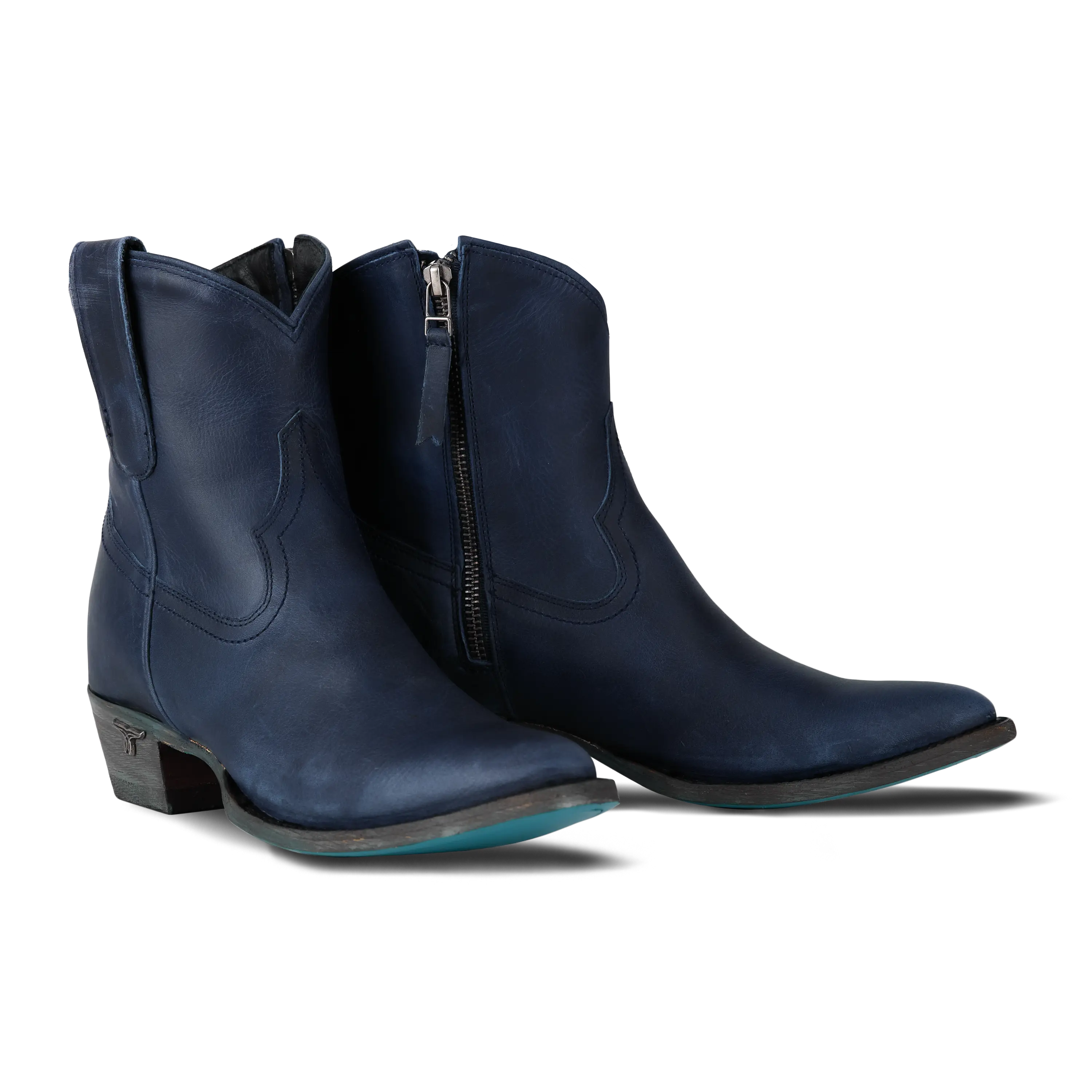 Plain Jane Bootie - Midnight Navy **Final Sale**