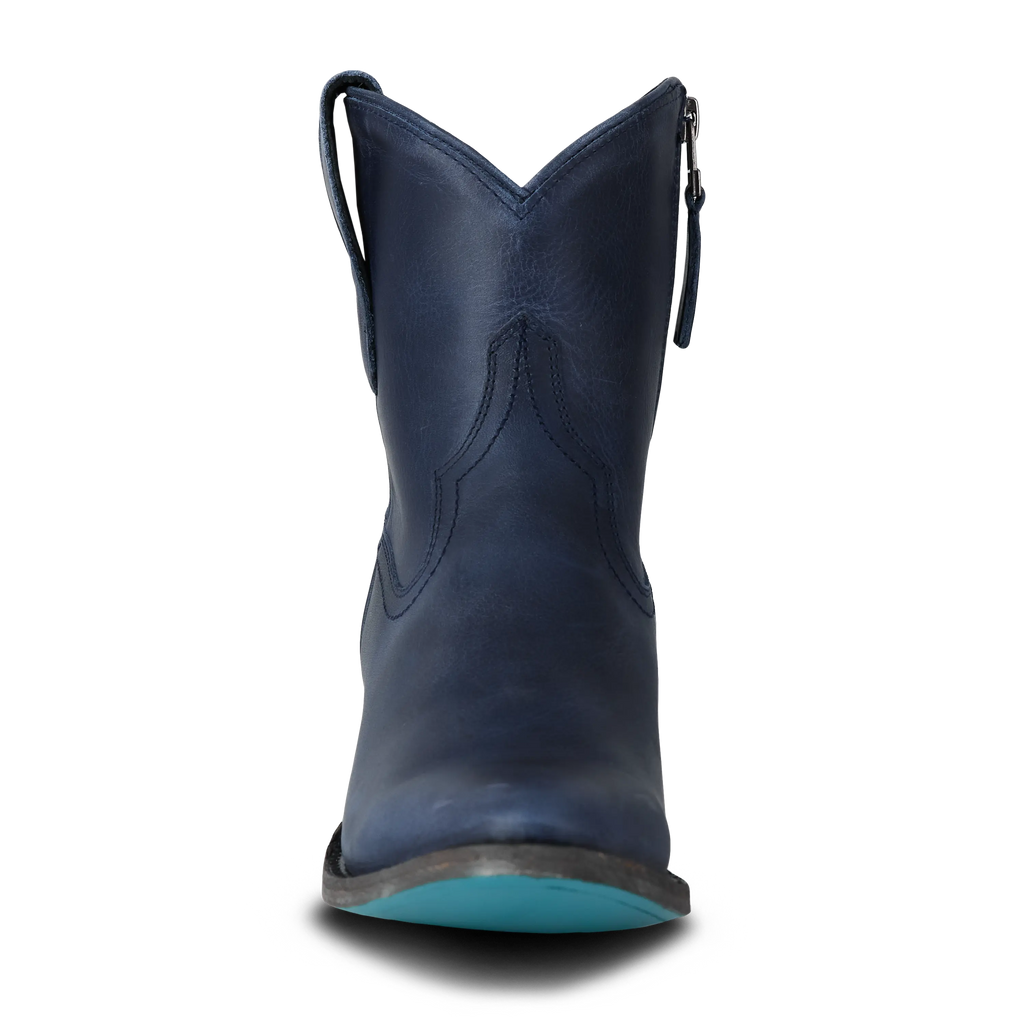 Plain Jane Bootie - Midnight Navy **Final Sale**