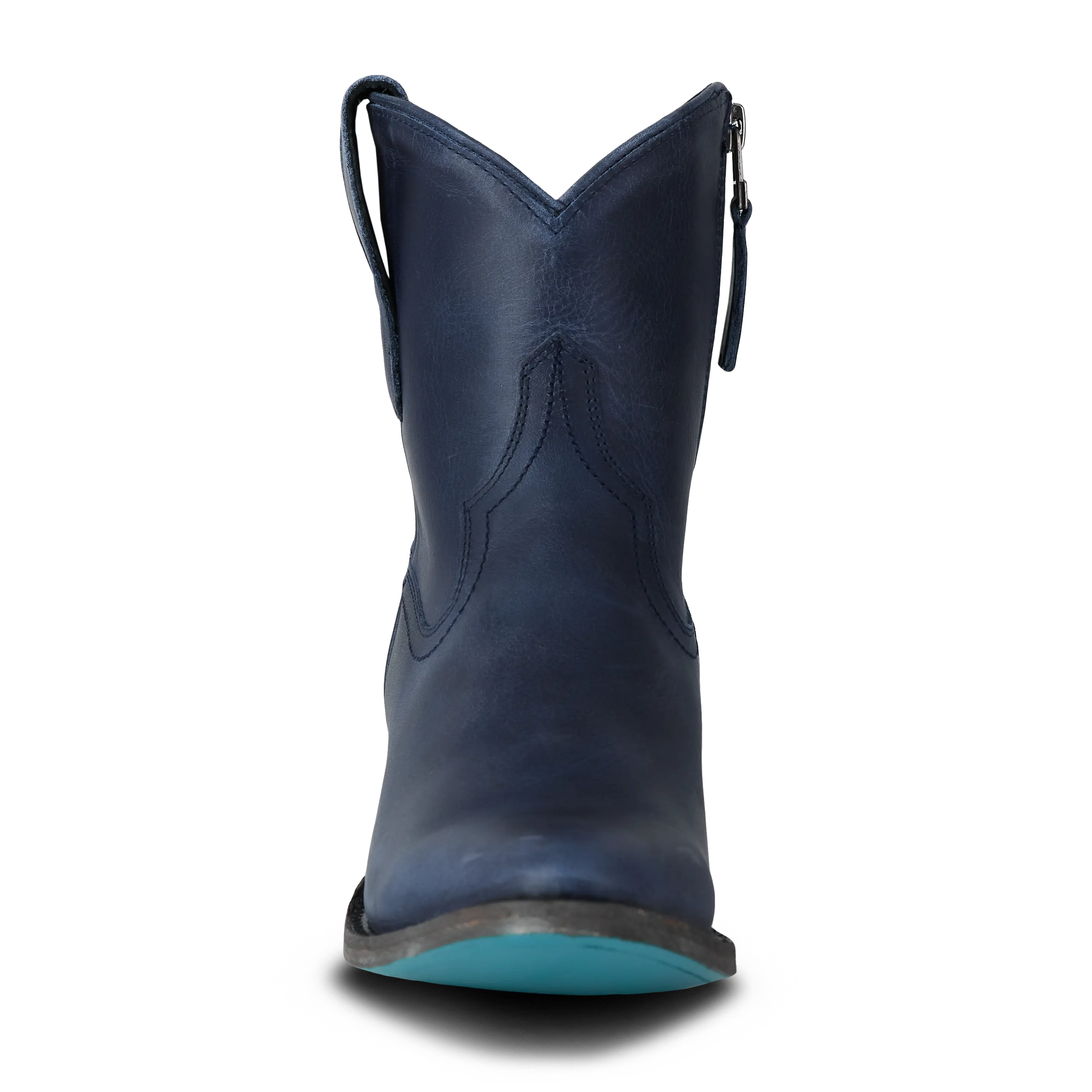 Plain Jane Bootie - Midnight Navy **Final Sale**