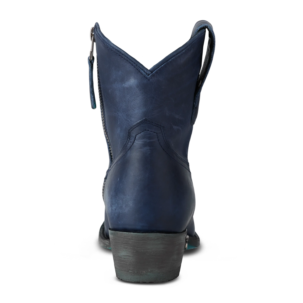 Plain Jane Bootie - Midnight Navy **Final Sale**