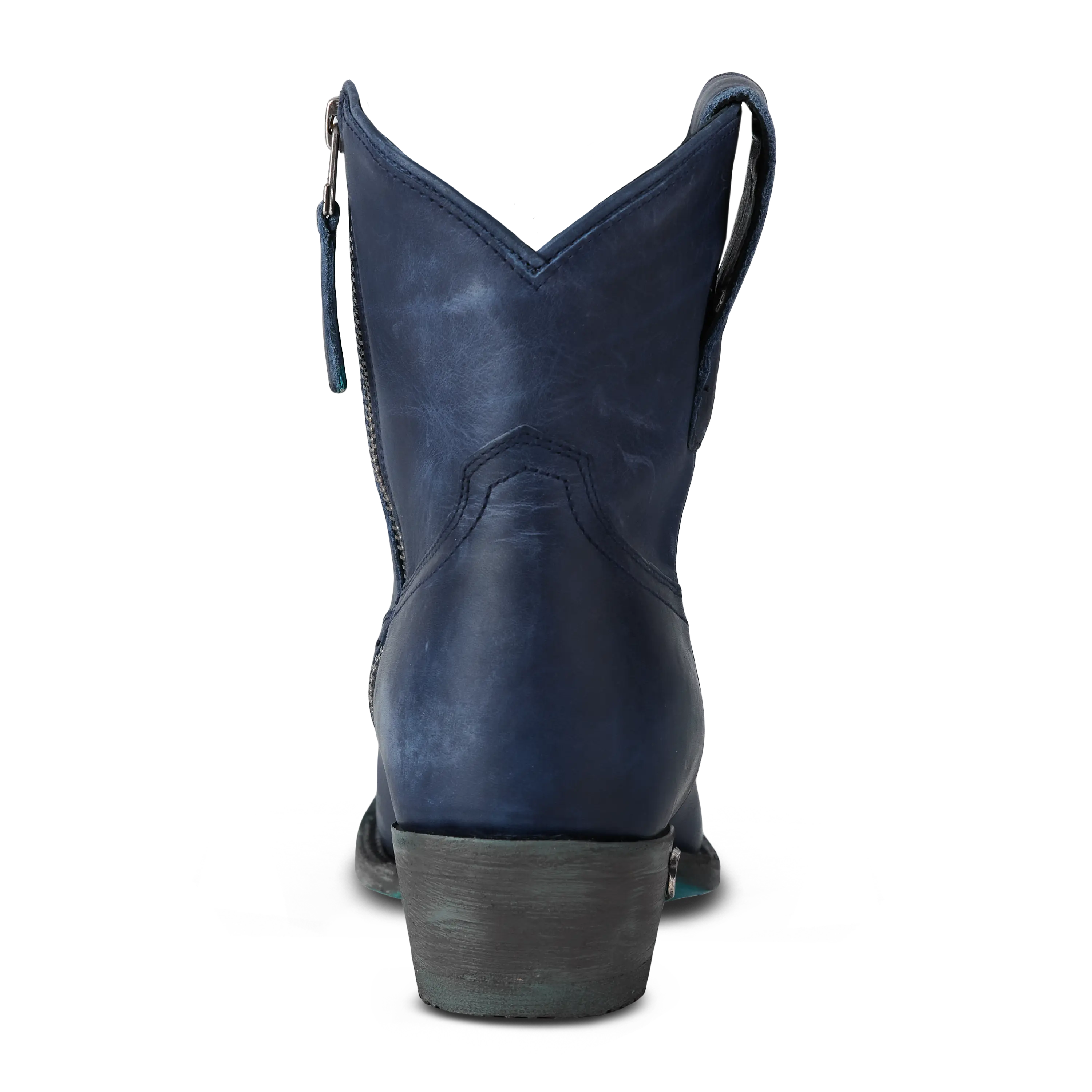 Plain Jane Bootie - Midnight Navy **Final Sale**