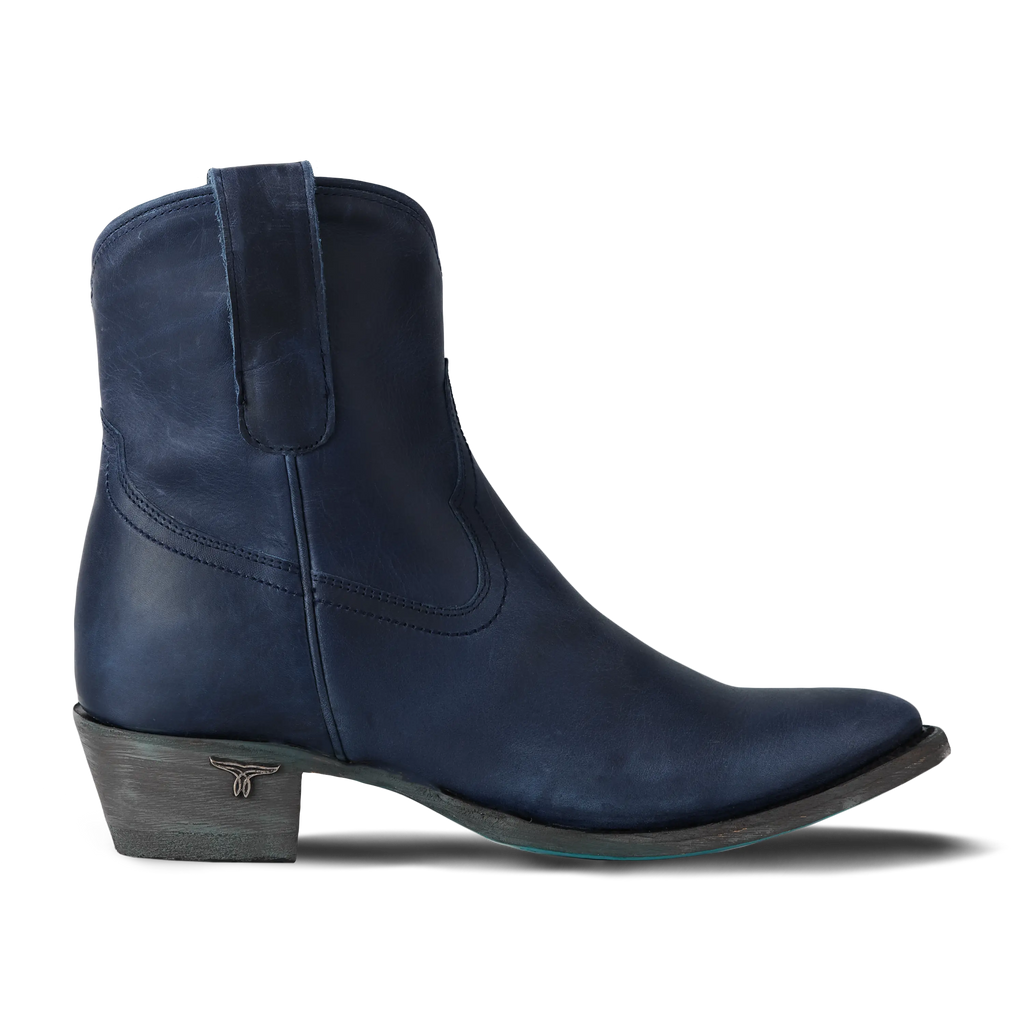 Plain Jane Bootie - Midnight Navy **Final Sale**