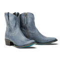 Plain Jane Bootie - Washed Denim