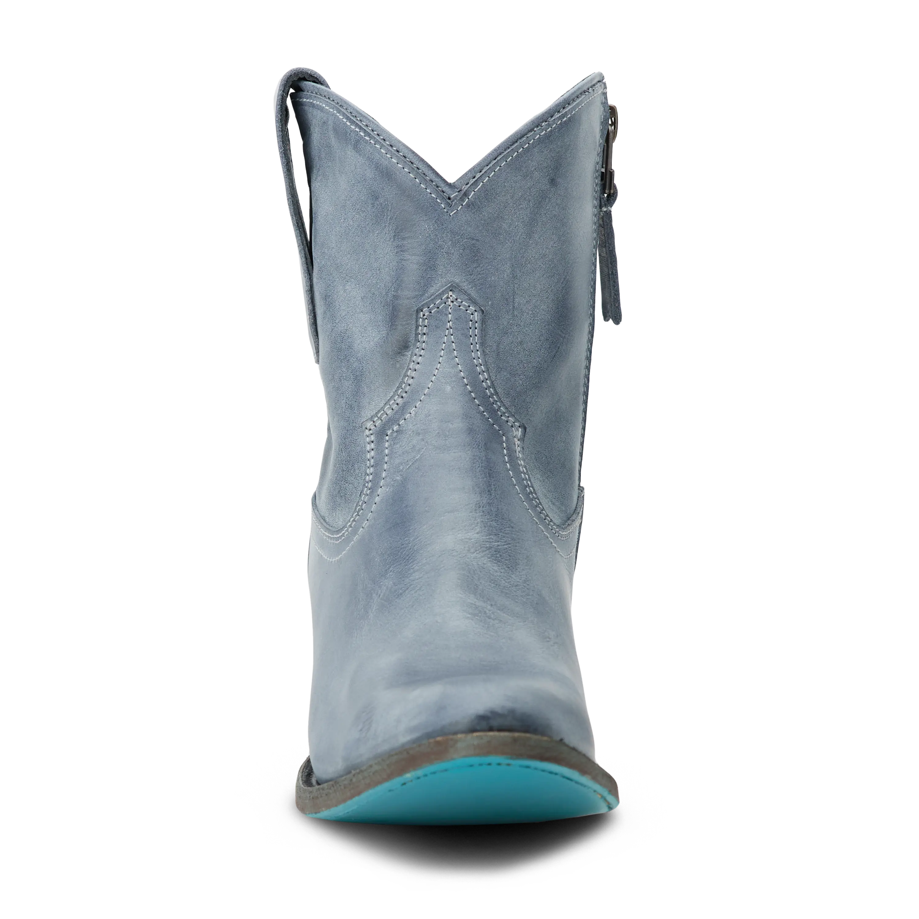 Plain Jane Bootie - Washed Denim