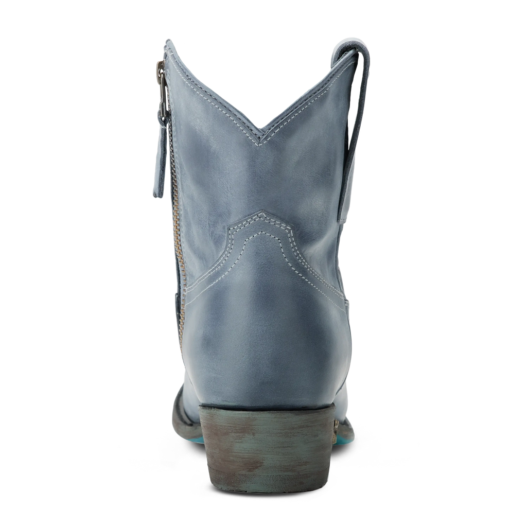 Plain Jane Bootie - Washed Denim