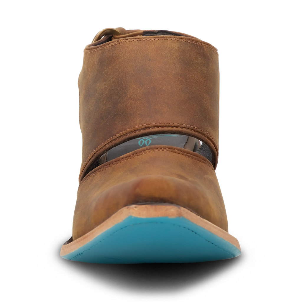 Plain Jane Slingback Mule - Burnt Caramel
