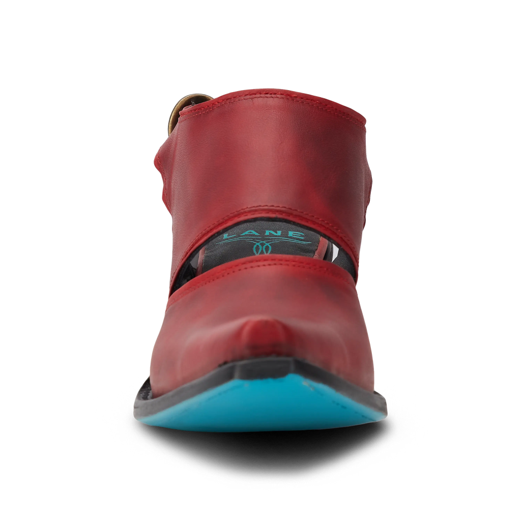Plain Jane Slingback Mule - Smoldering Ruby