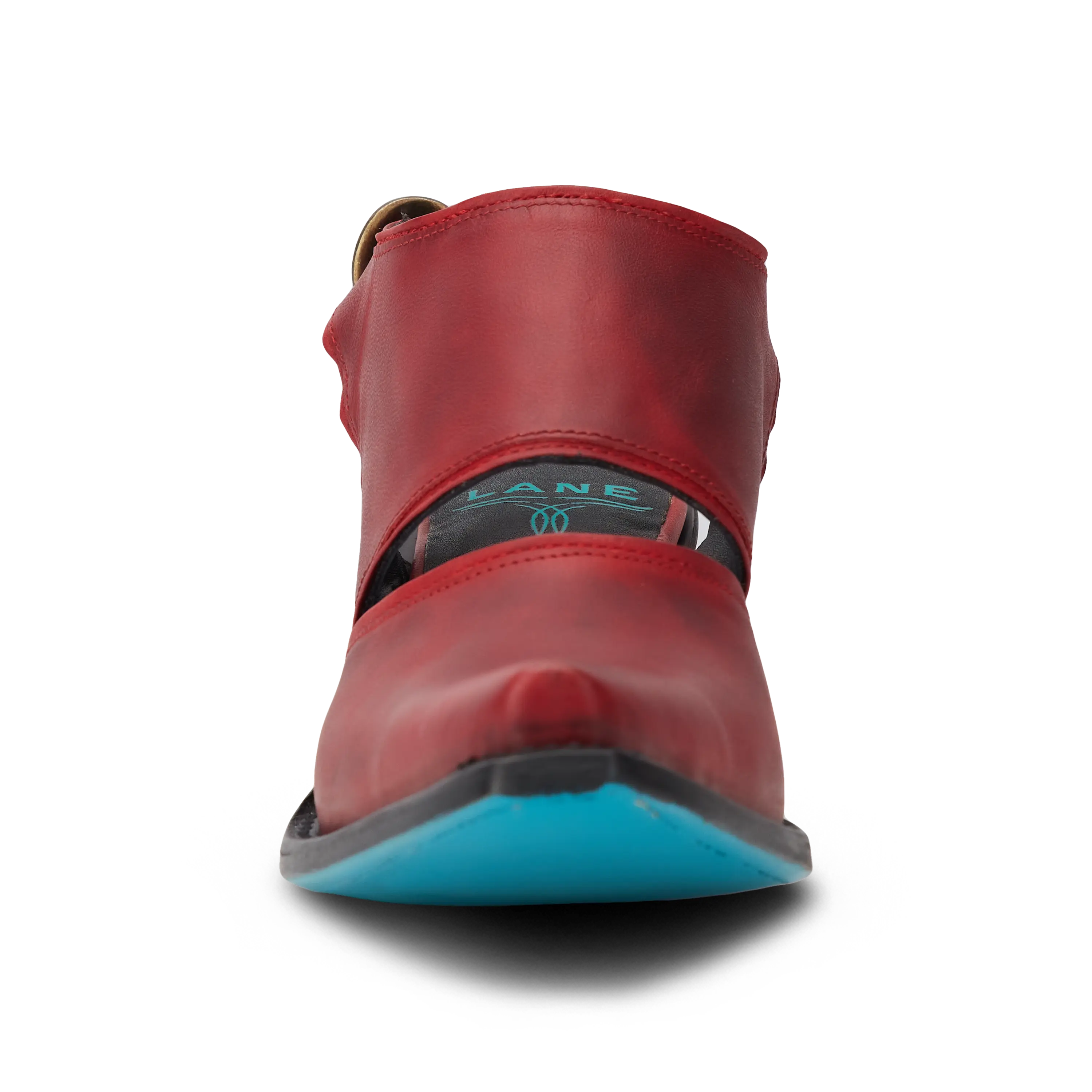 Plain Jane Slingback Mule - Smoldering Ruby