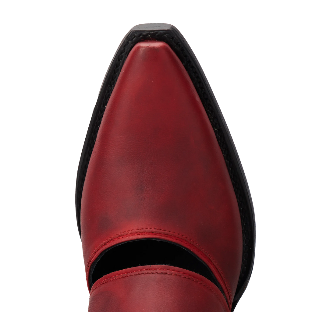 Plain Jane Slingback Mule - Smoldering Ruby