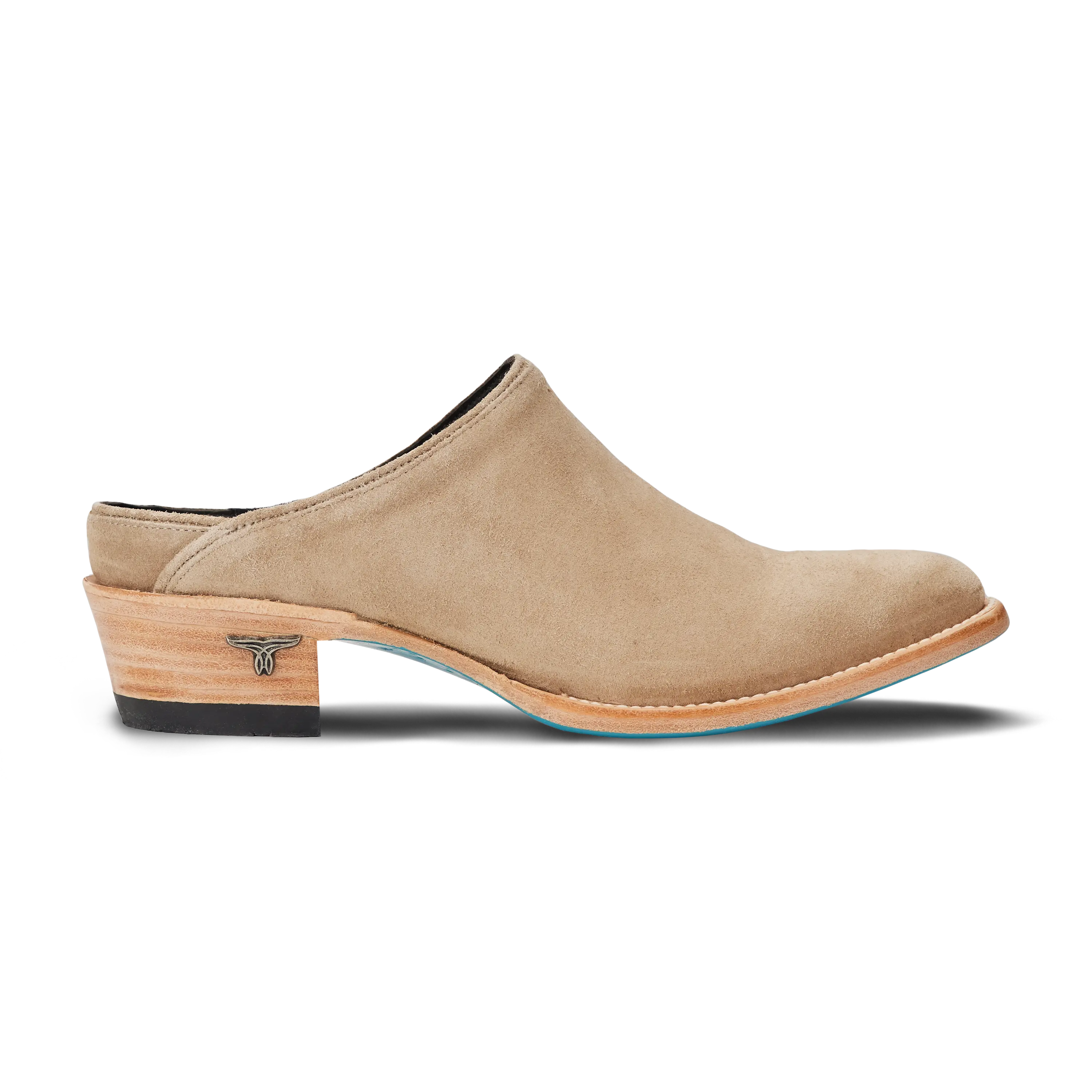 Plain Jane Mule - Latte Suede