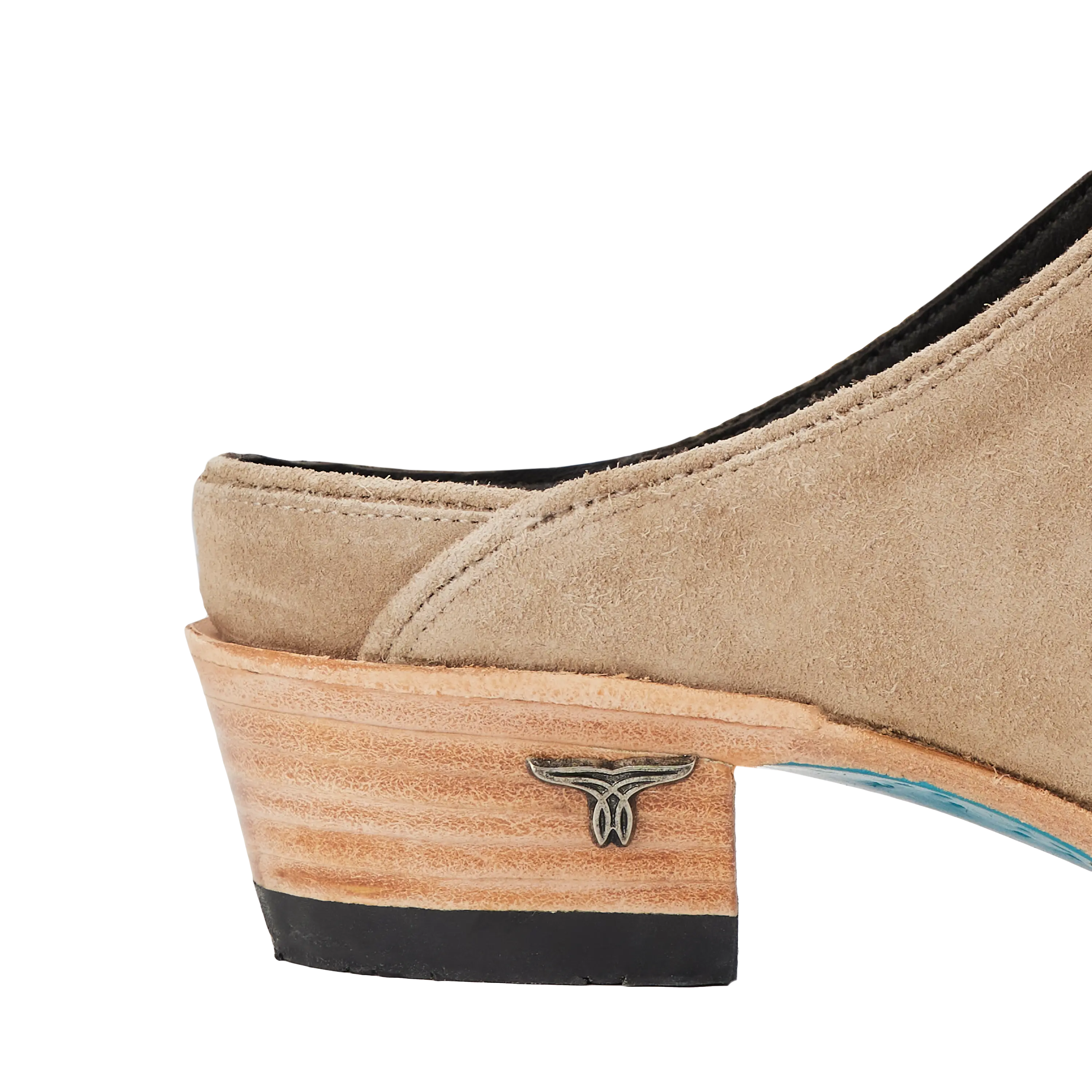 Plain Jane Mule - Latte Suede