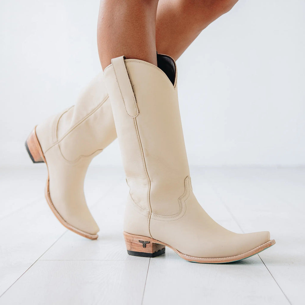 Emma Jane Boot - Pale Ivory