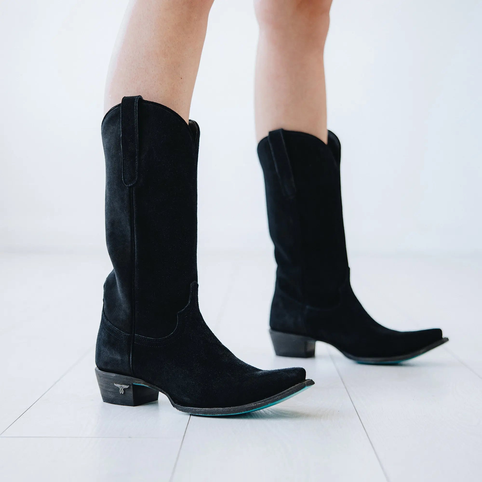 Emma Jane Boot - Soft Black Suede