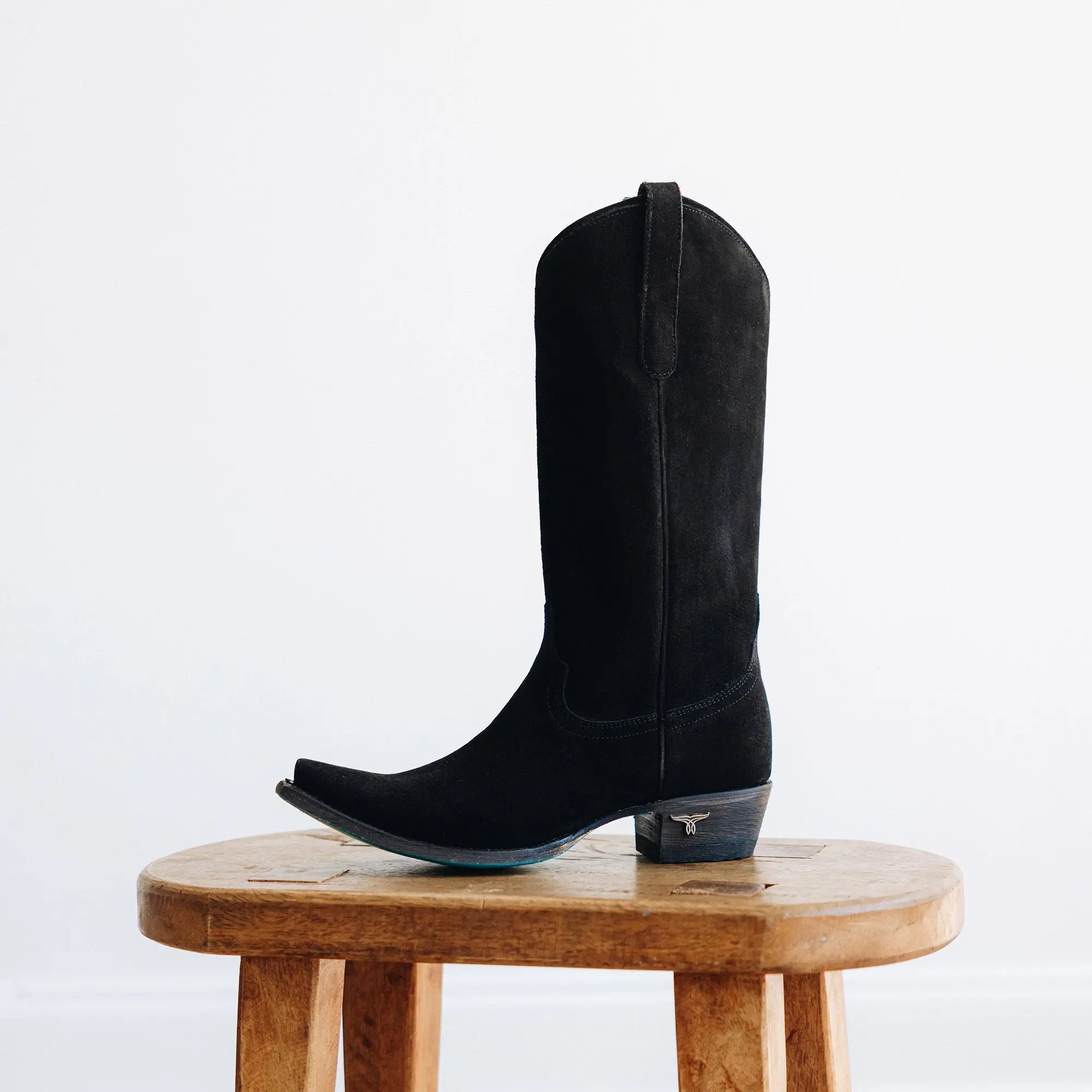 Emma Jane Boot - Soft Black Suede