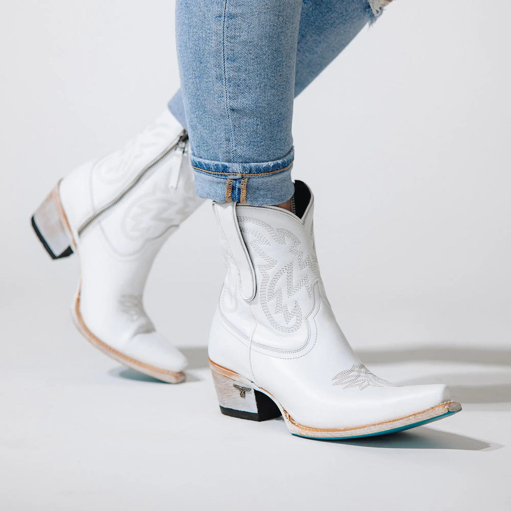 Smokeshow Bootie - Matte White