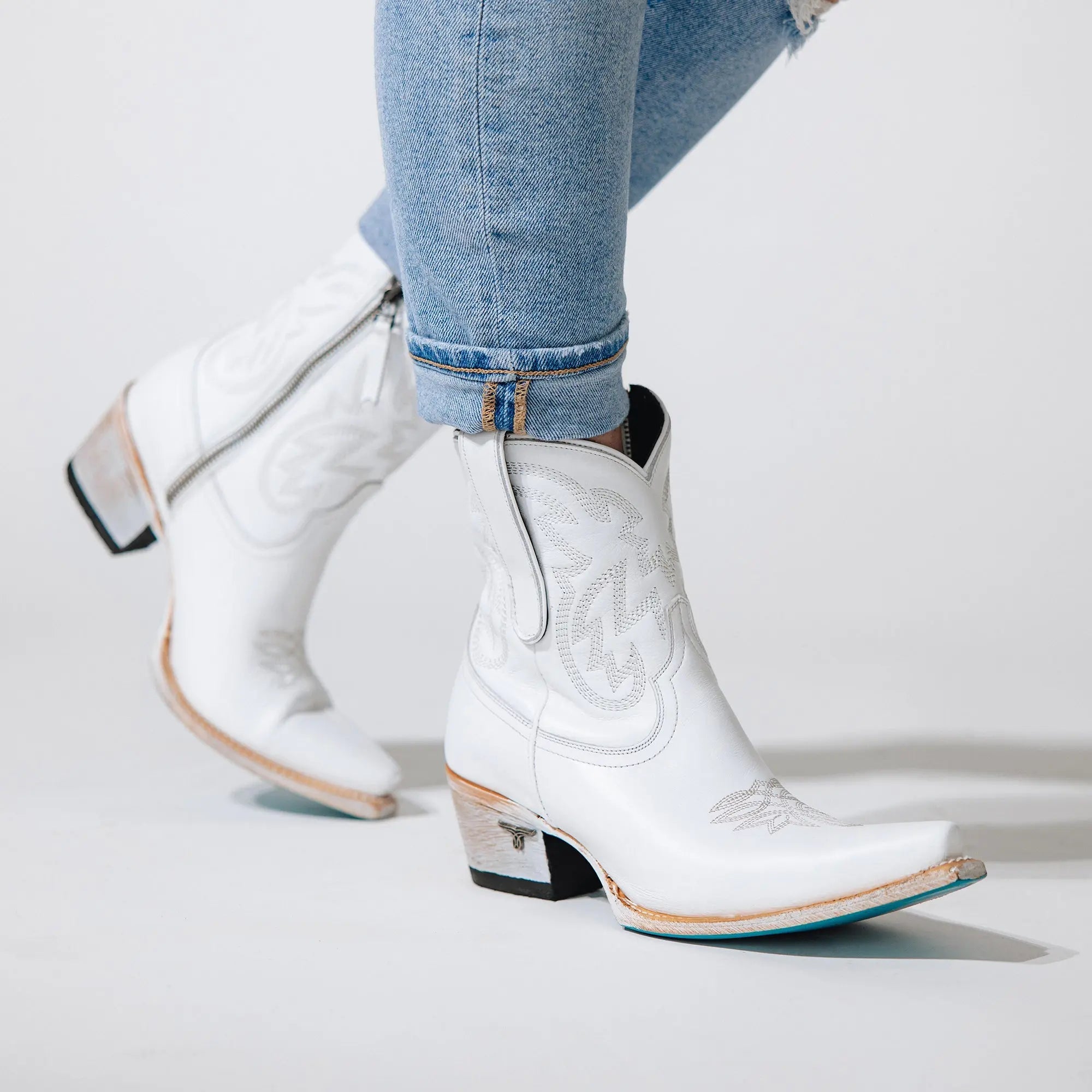 Smokeshow Bootie - Matte White