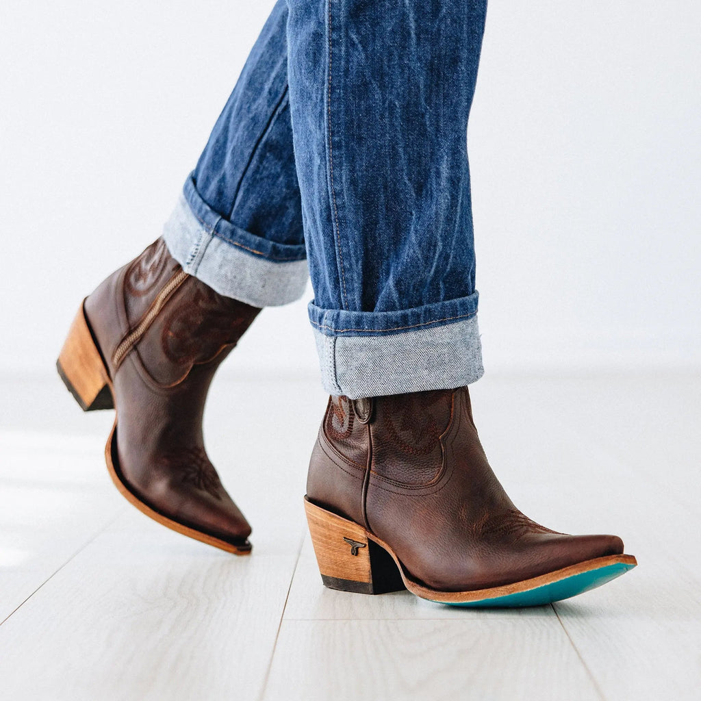 Smokeshow Bootie - Cognac **Final Sale**