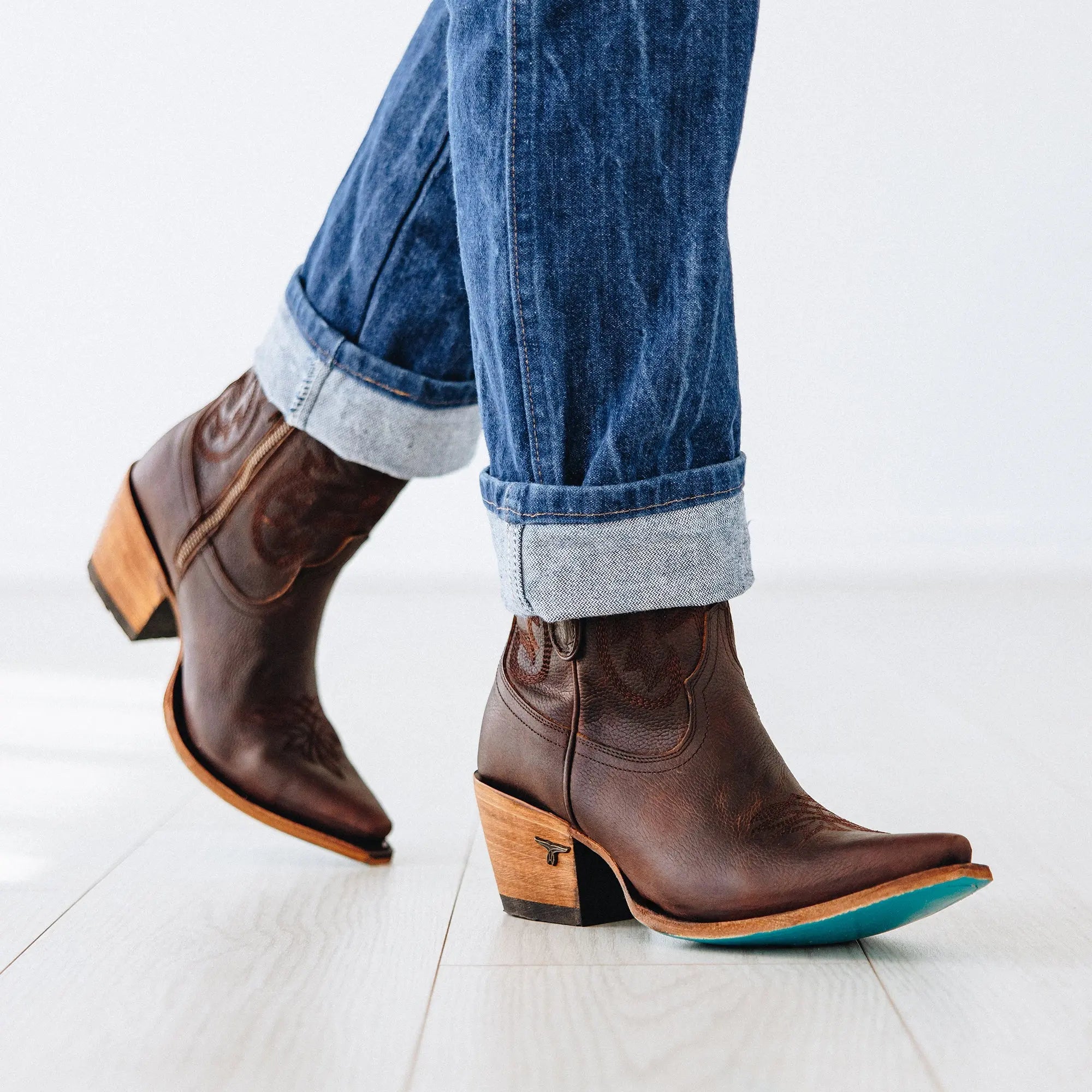 Smokeshow Bootie - Cognac **Final Sale**