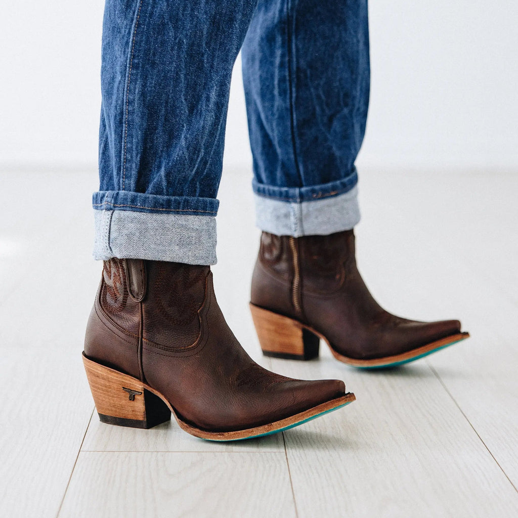 Smokeshow Bootie - Cognac **Final Sale**