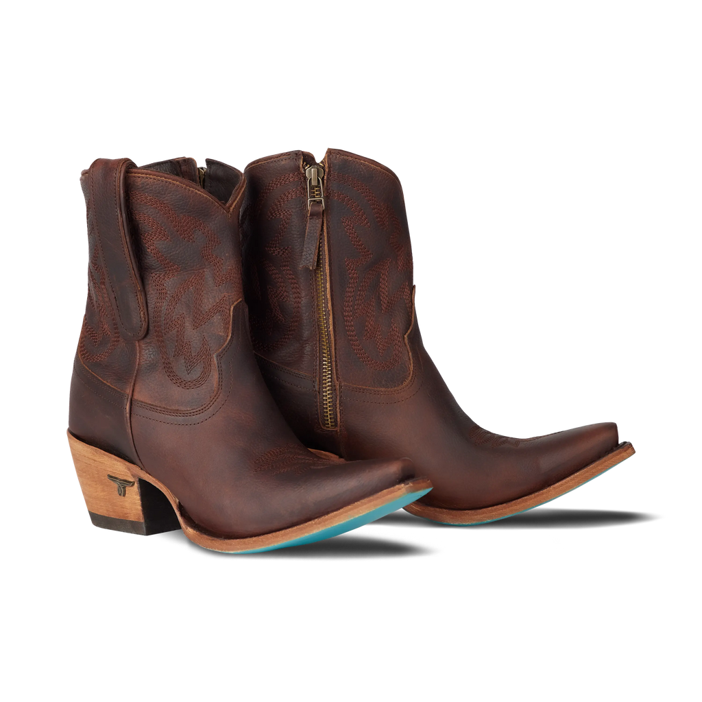 Smokeshow Bootie - Cognac **Final Sale**