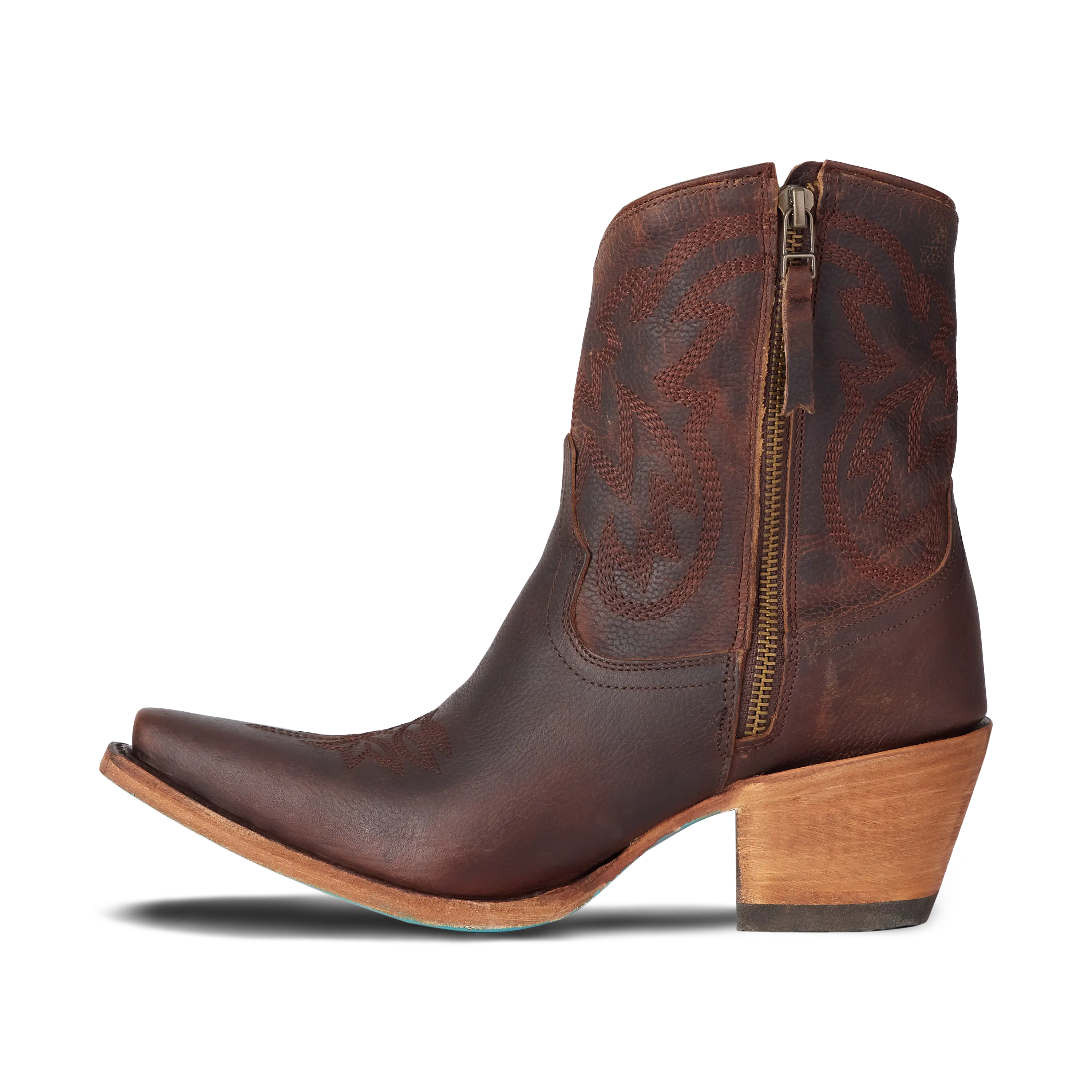 Smokeshow Bootie - Cognac **Final Sale**