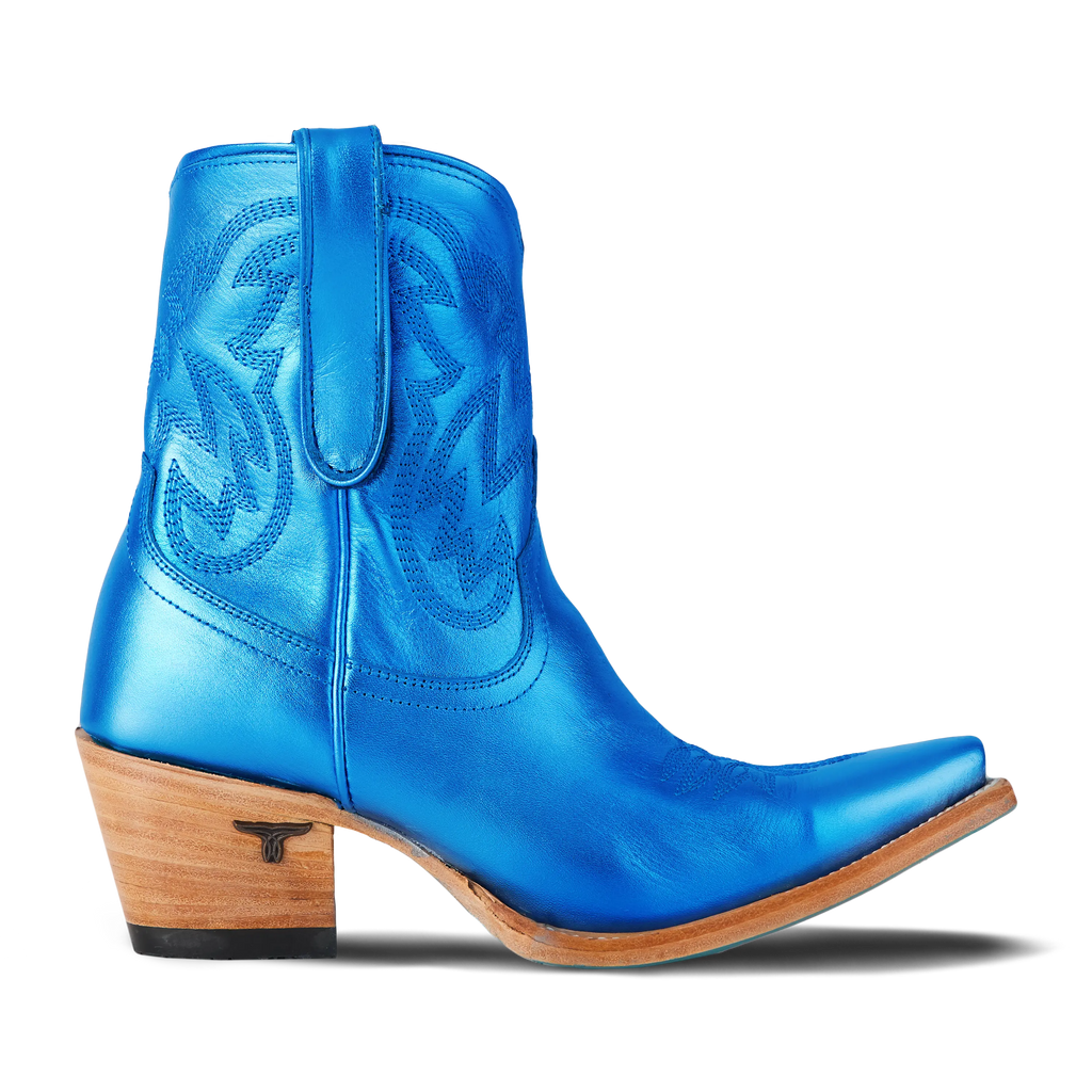 Smokeshow Bootie - Cobalt Metallic **Final Sale**