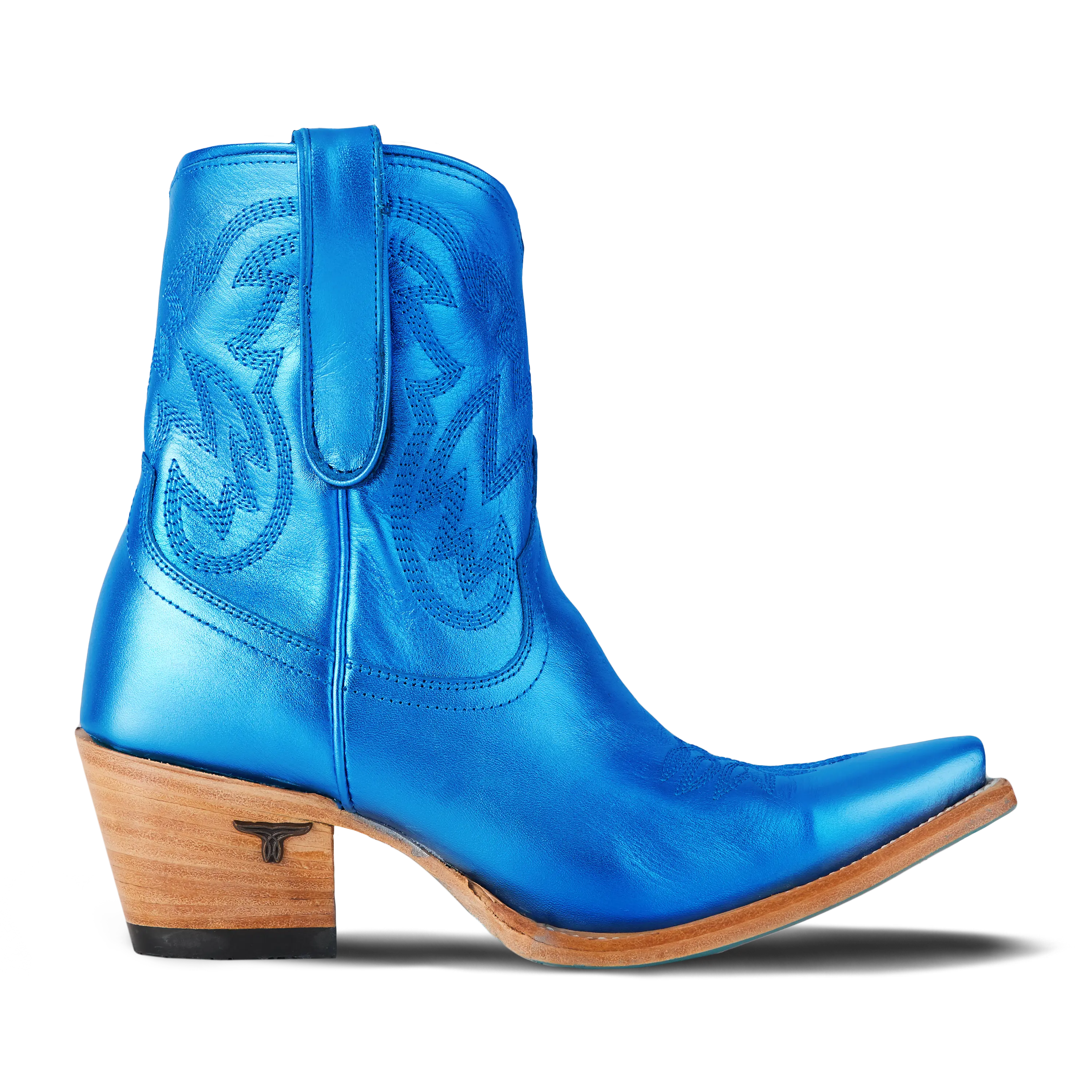 Smokeshow Bootie - Cobalt Metallic **Final Sale**