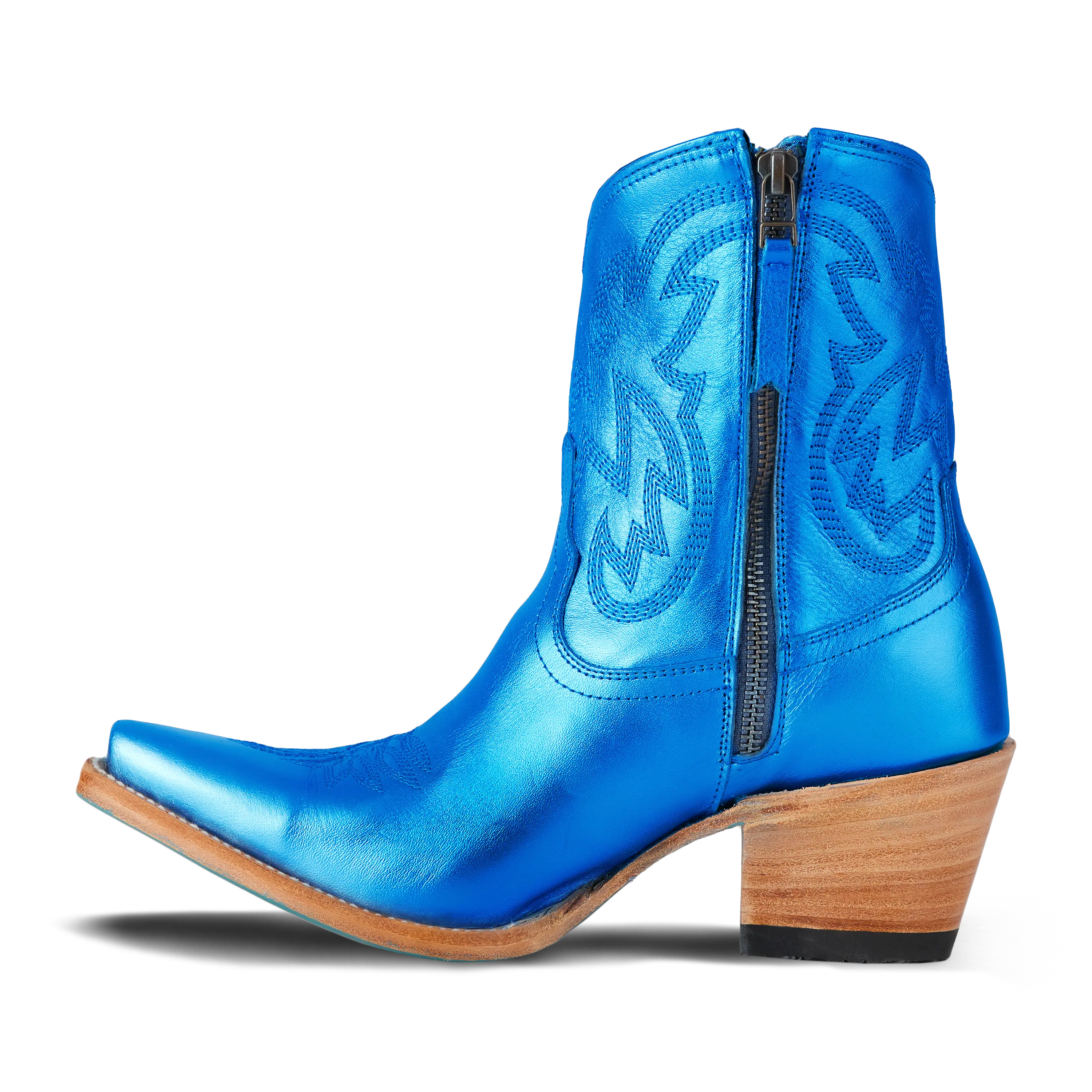 Smokeshow Bootie - Cobalt Metallic **Final Sale**