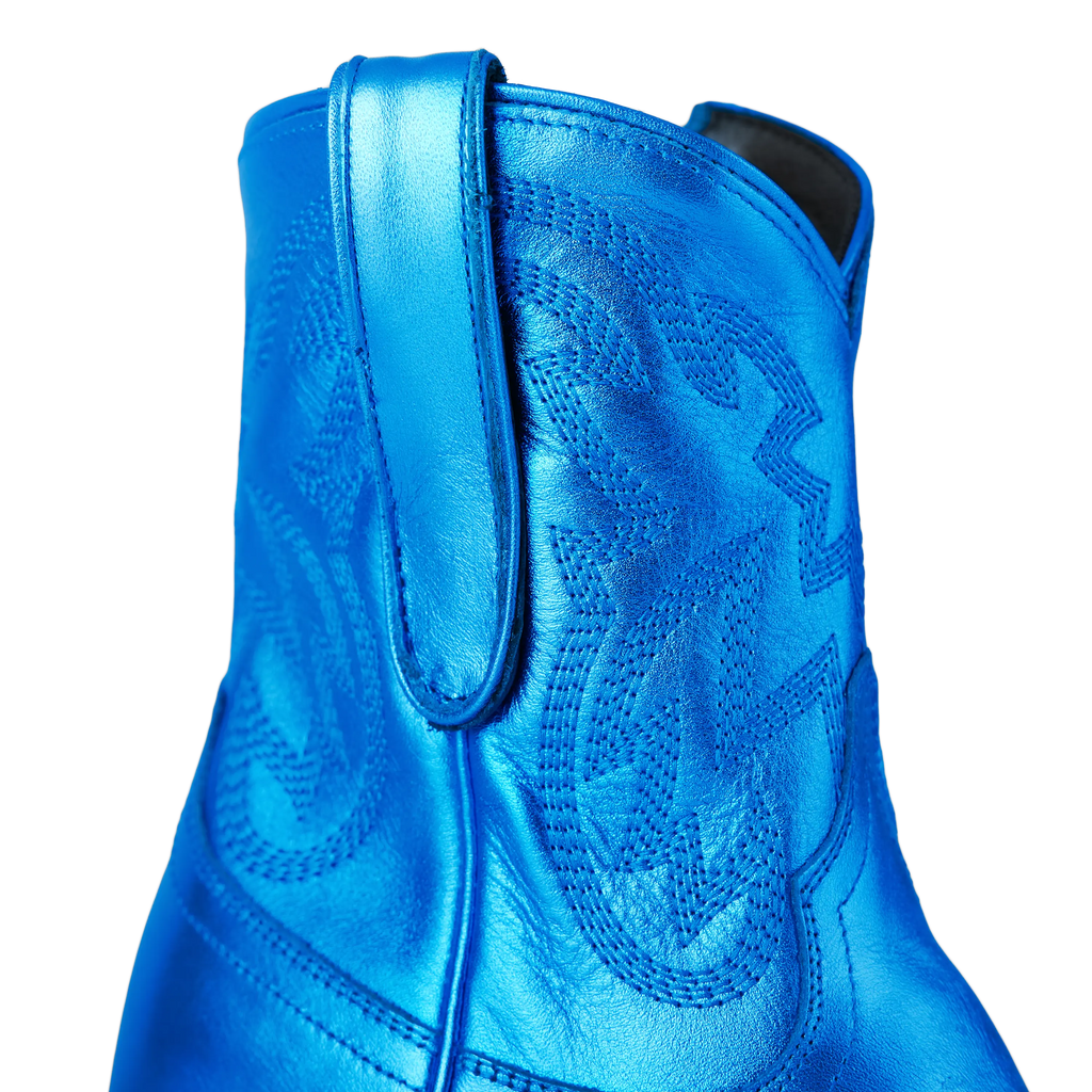 Smokeshow Bootie - Cobalt Metallic **Final Sale**