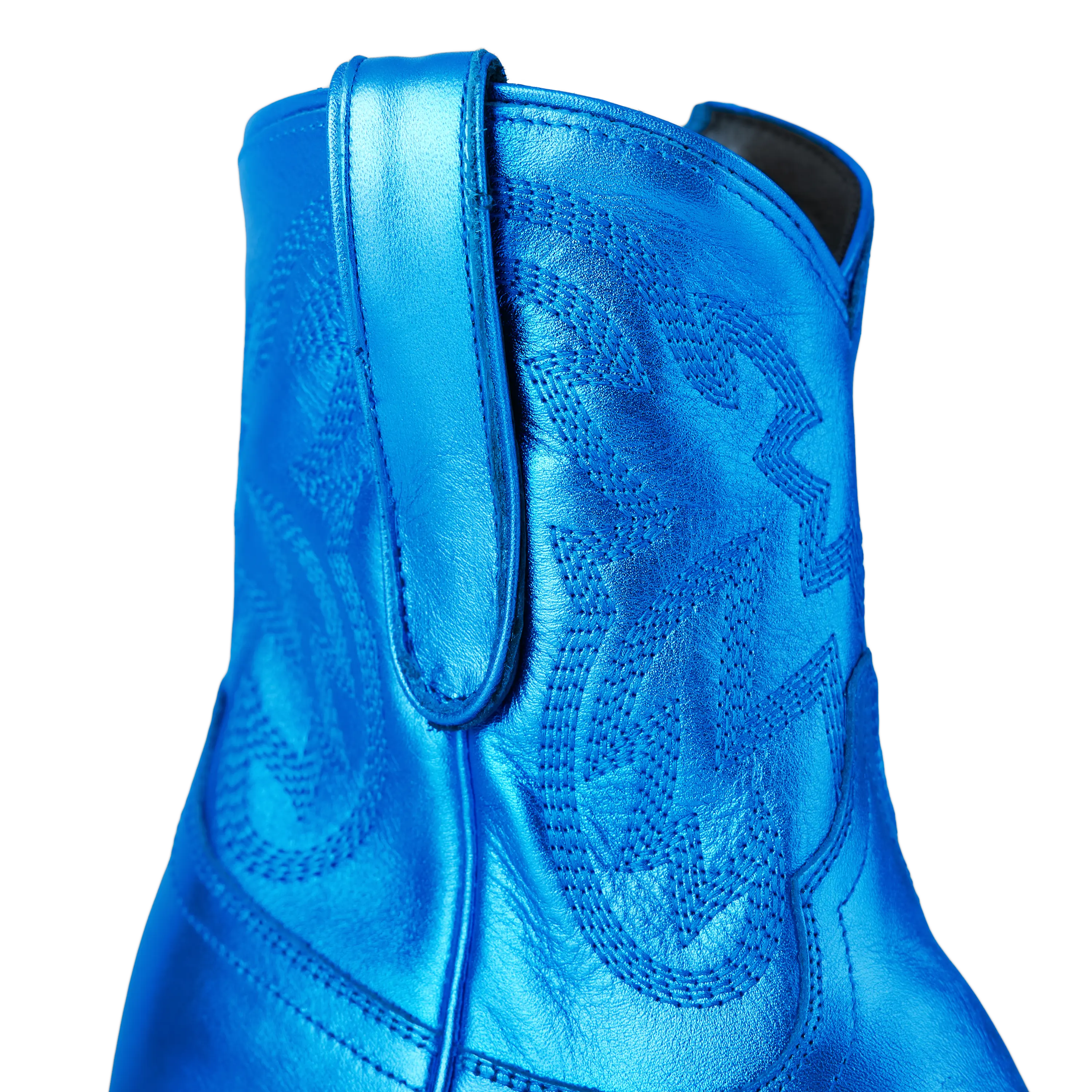Smokeshow Bootie - Cobalt Metallic **Final Sale**