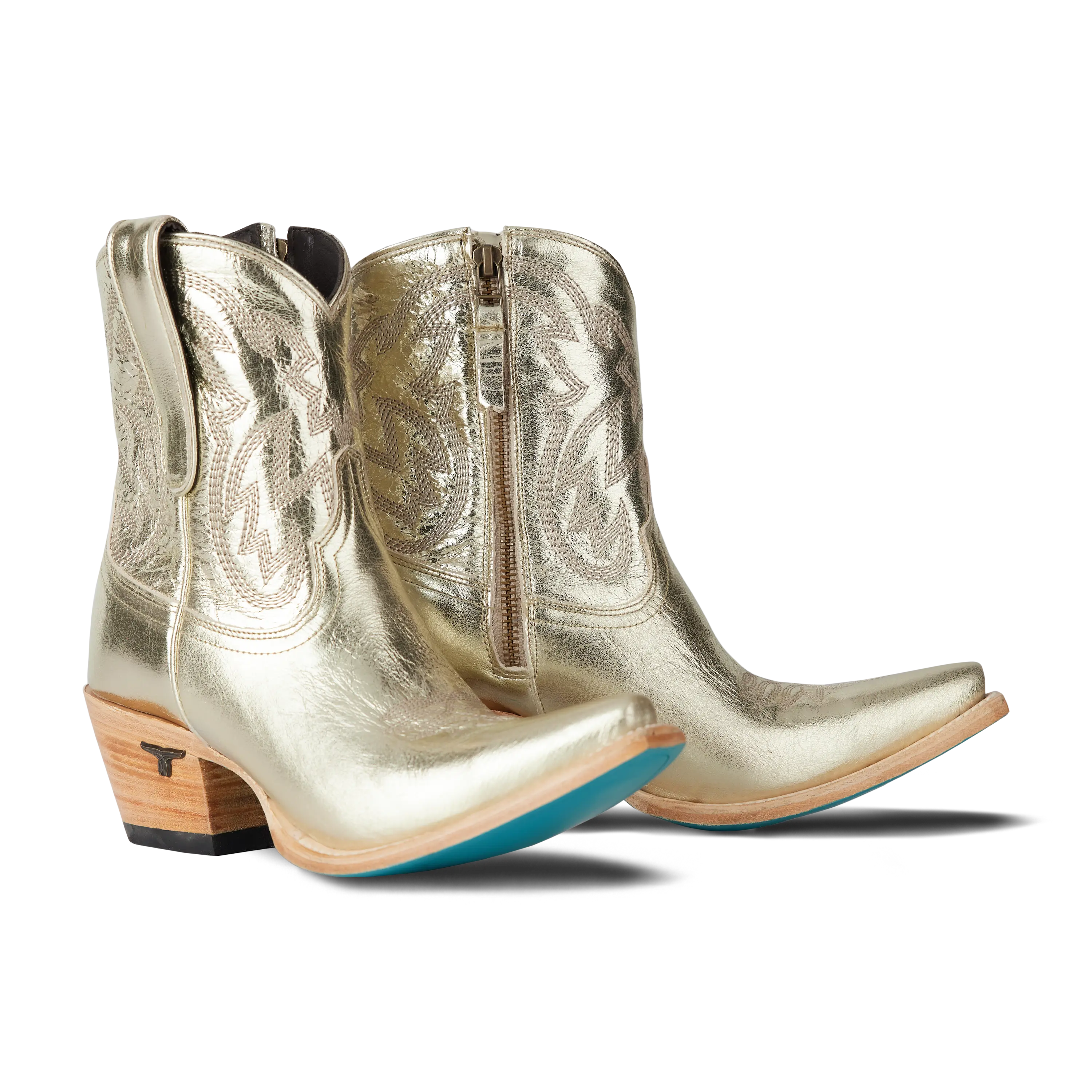 Smokeshow Bootie - Champagne Metallic