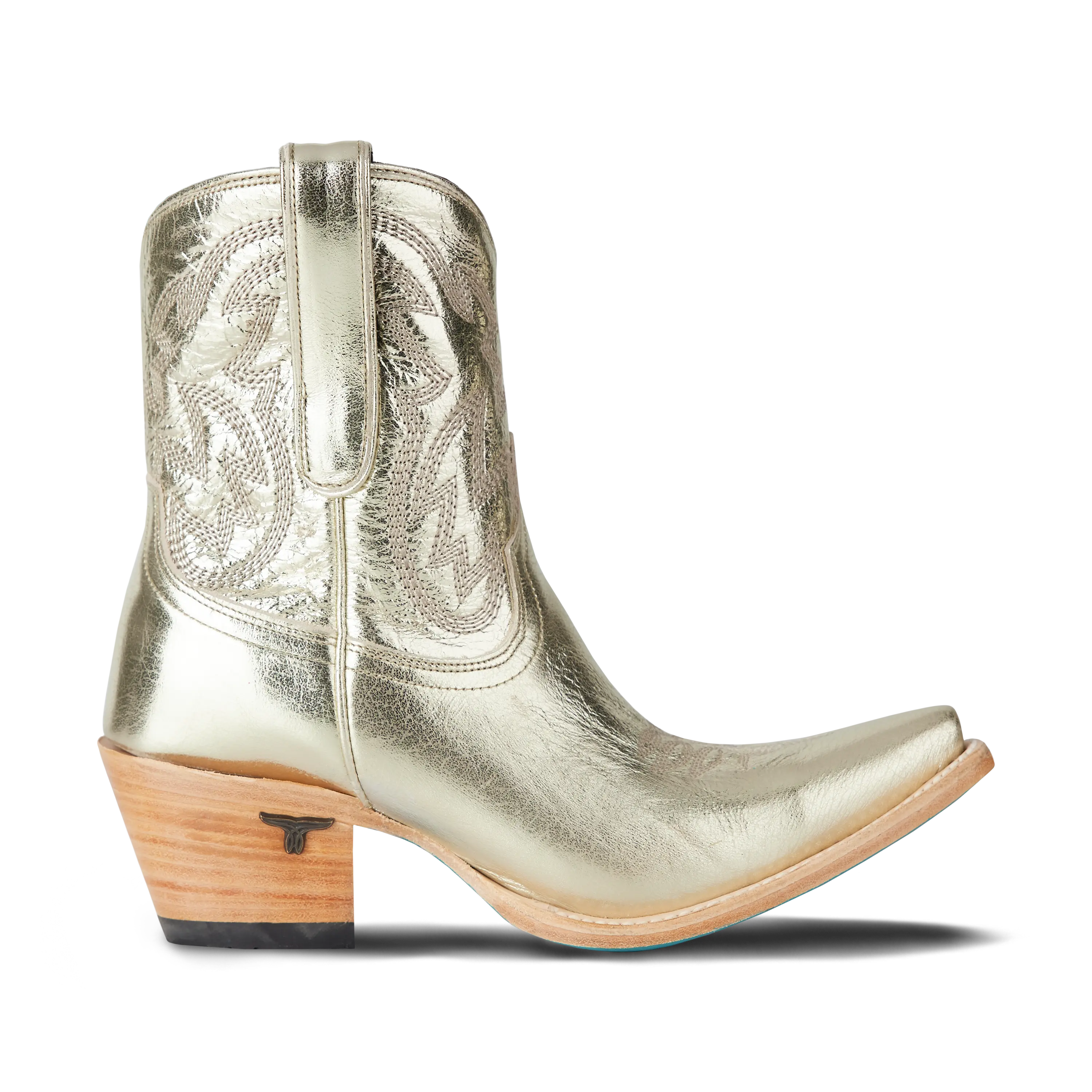 Smokeshow Bootie - Champagne Metallic