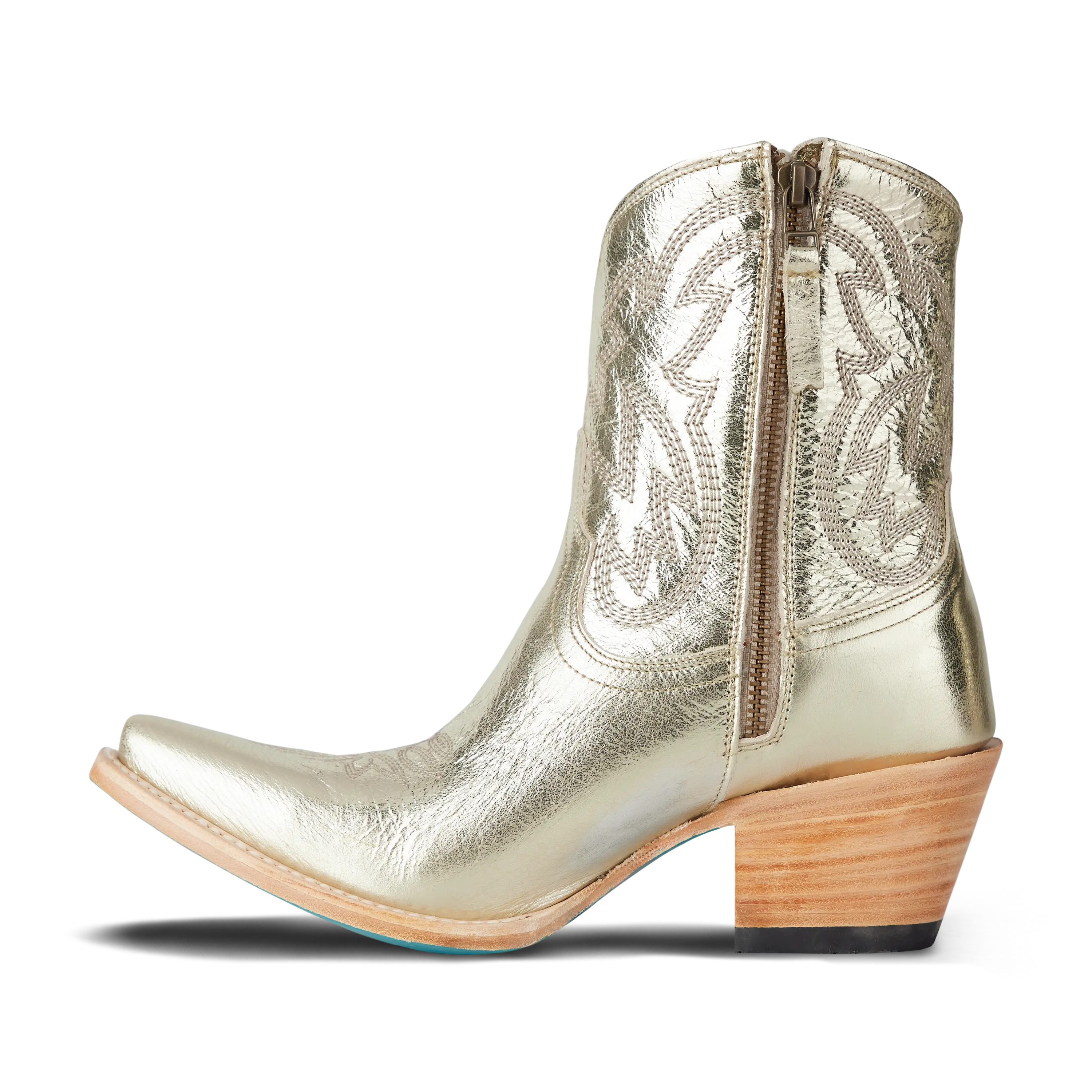 Smokeshow Bootie - Champagne Metallic