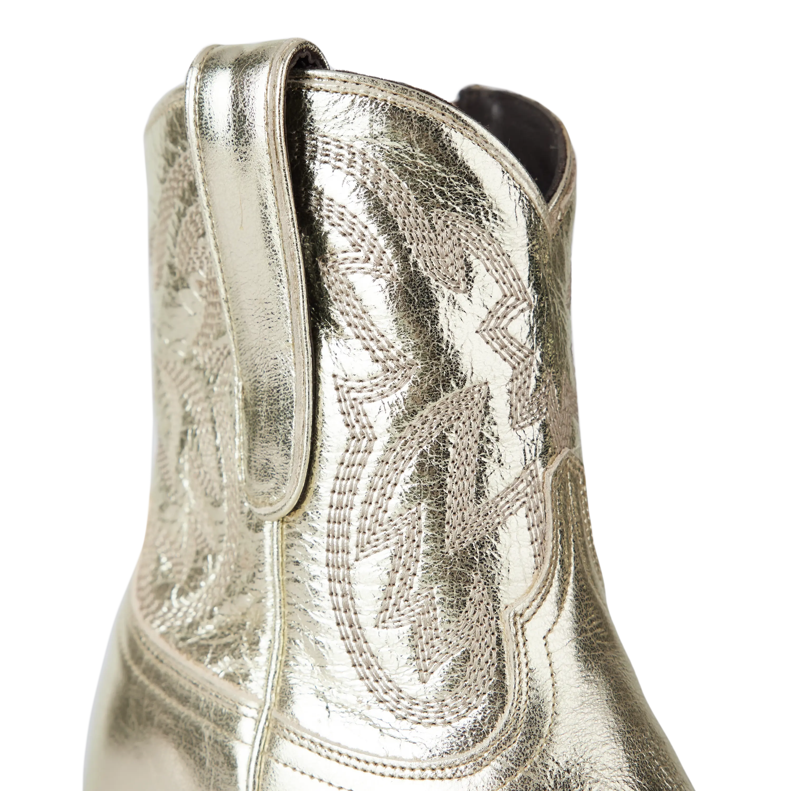 Smokeshow Bootie - Champagne Metallic