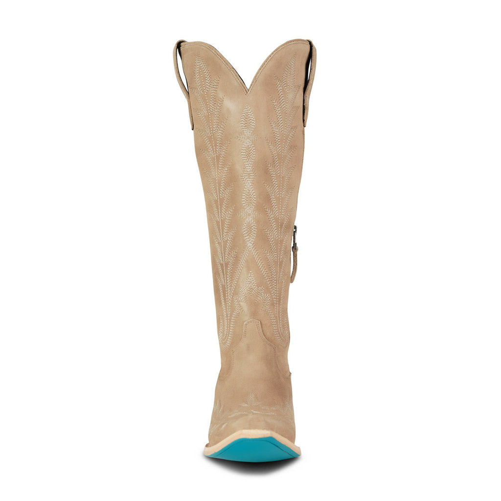 Lexington Knee High Corset - Latte Suede
