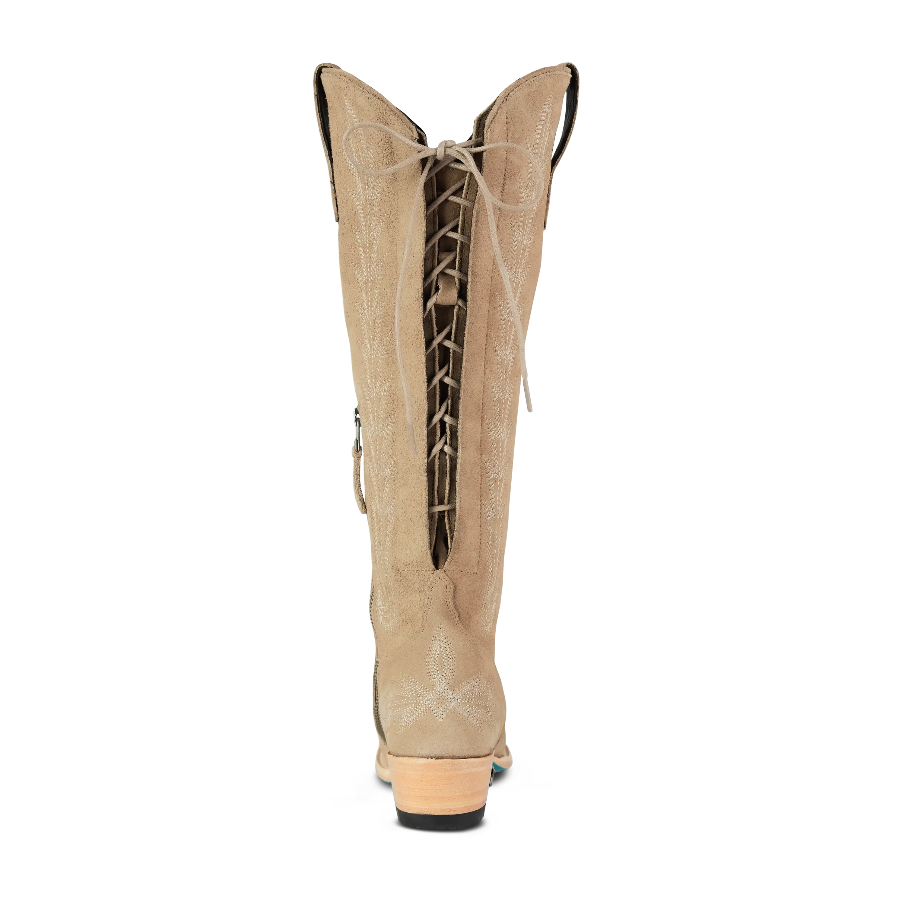 Lexington Knee High Corset - Latte Suede