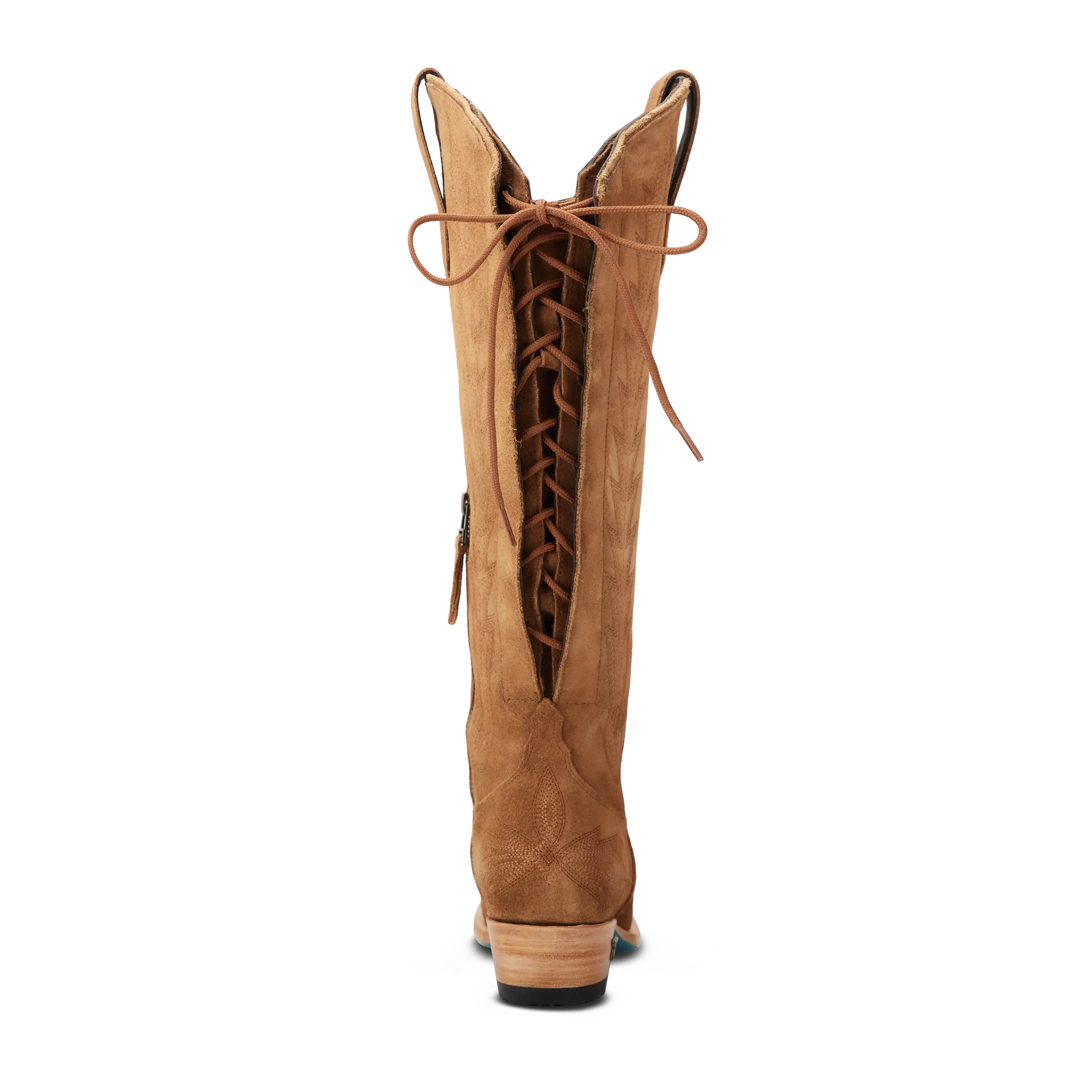 Lexington Knee High Corset - Toffee Suede