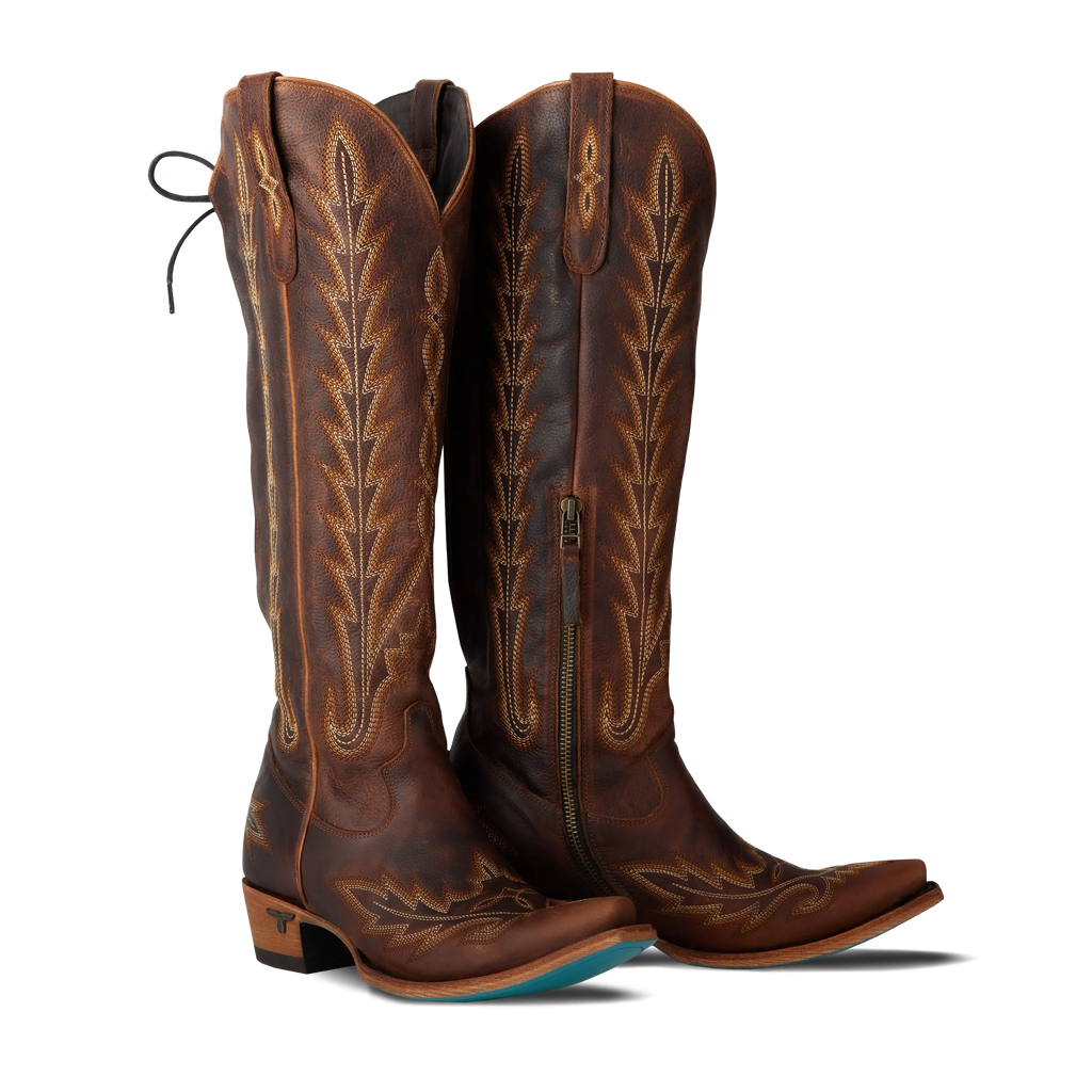 Lexington Knee High Corset - Cognac