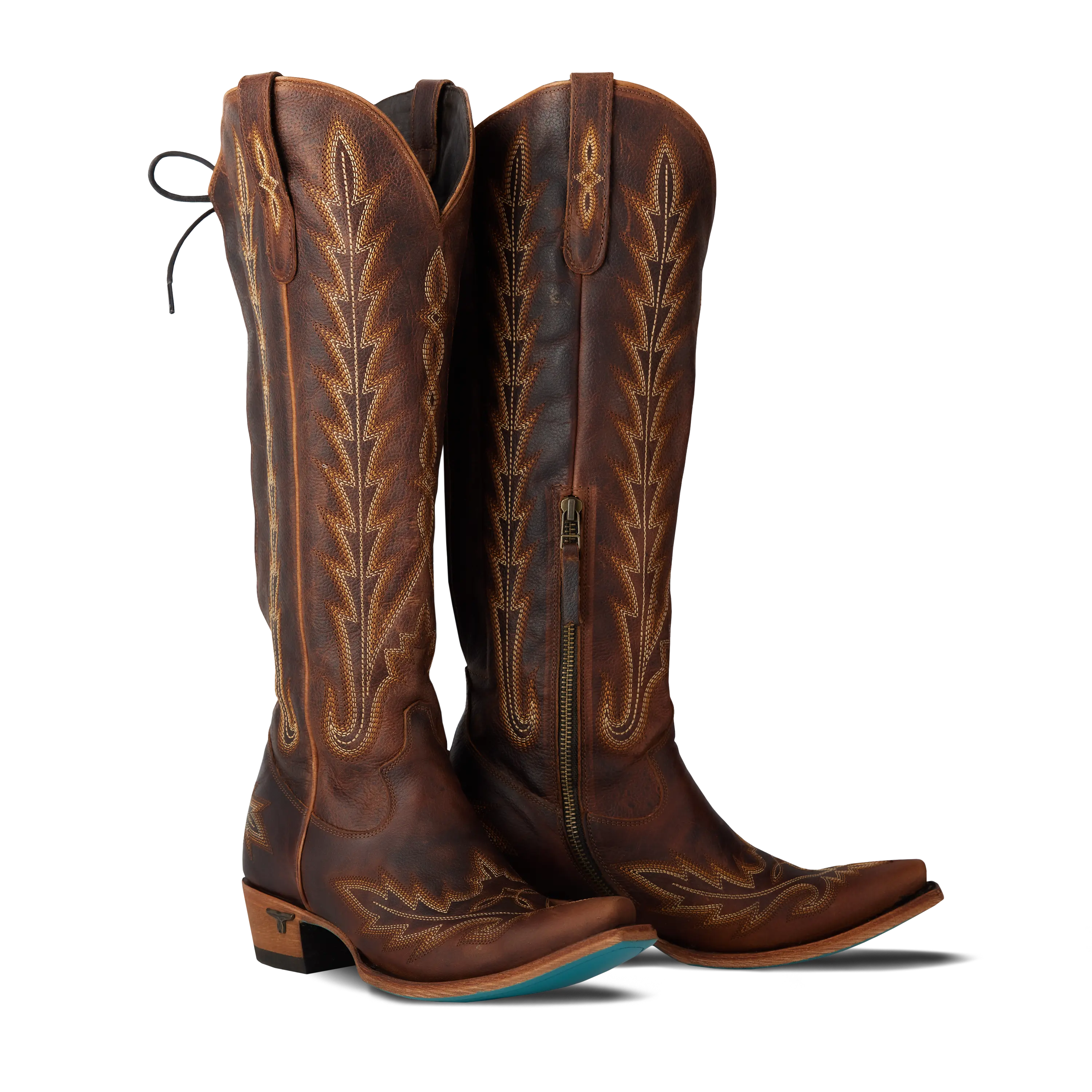 Lexington Knee High Corset - Cognac