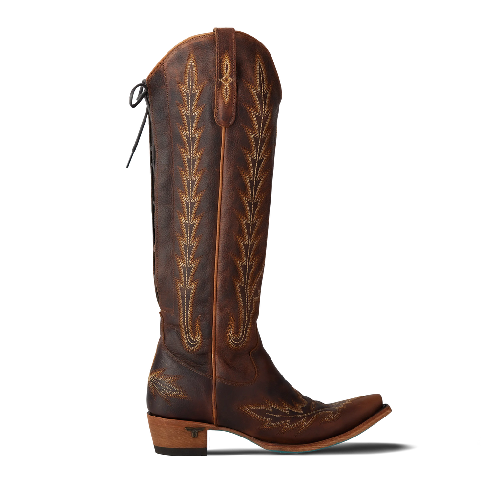 Lexington Knee High Corset - Cognac