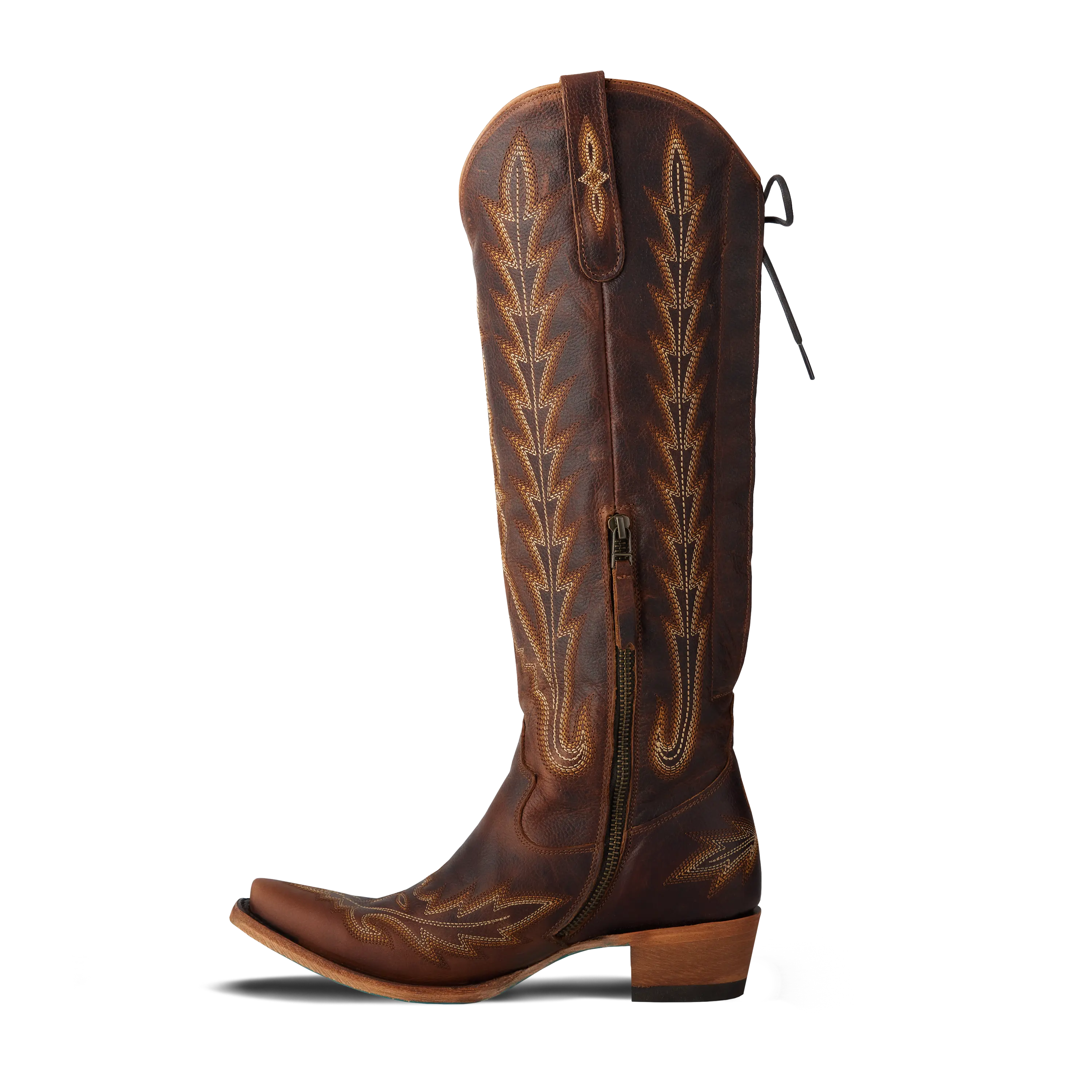 Lexington Knee High Corset - Cognac