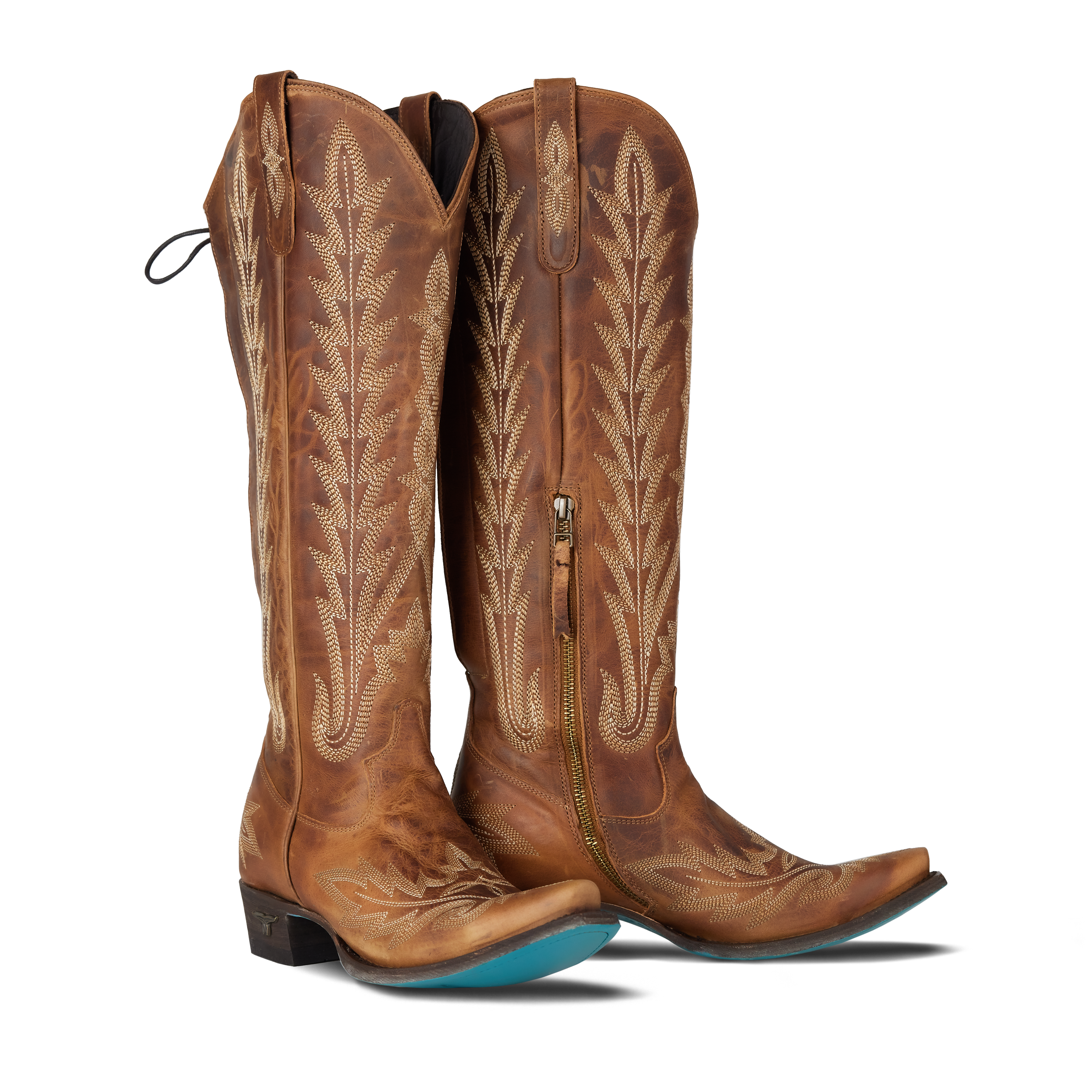 Lexington Knee High Corset - Desert Clay