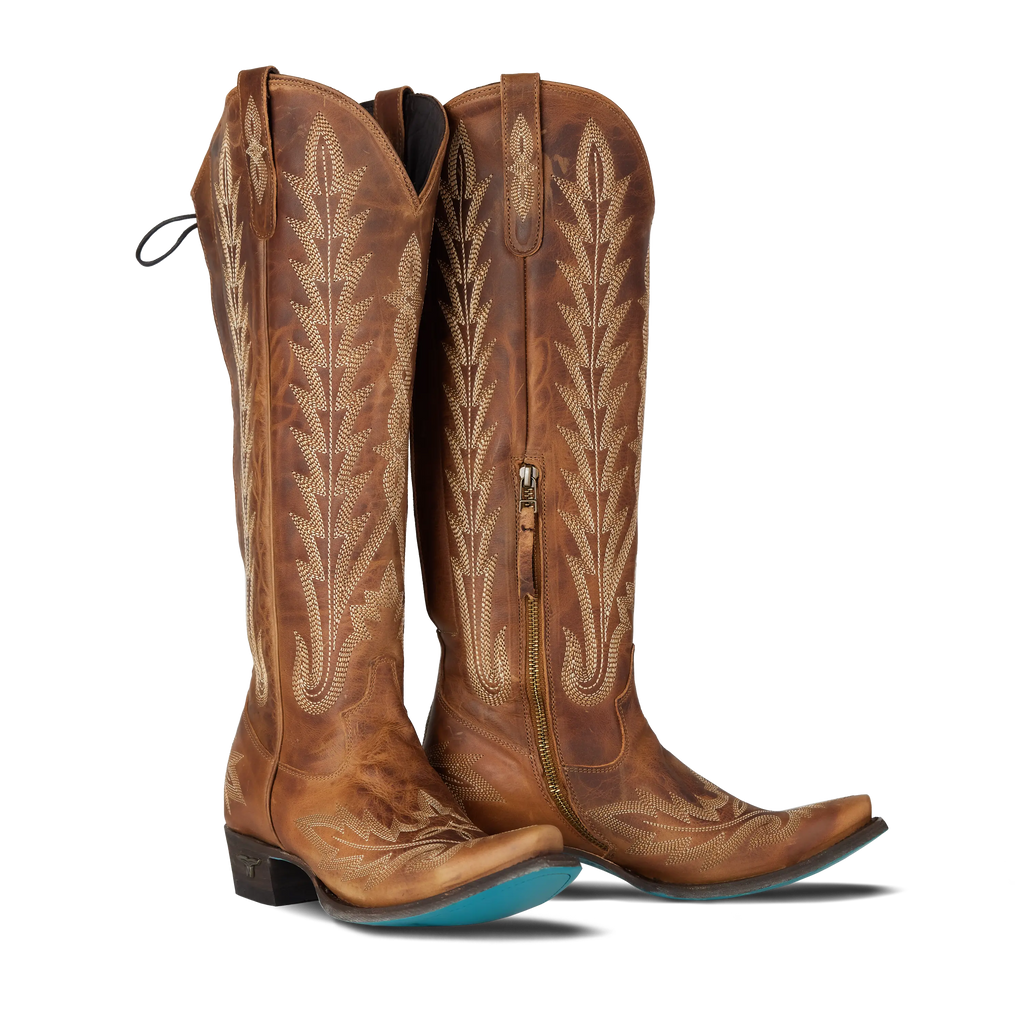Lexington Knee High Corset - Desert Clay