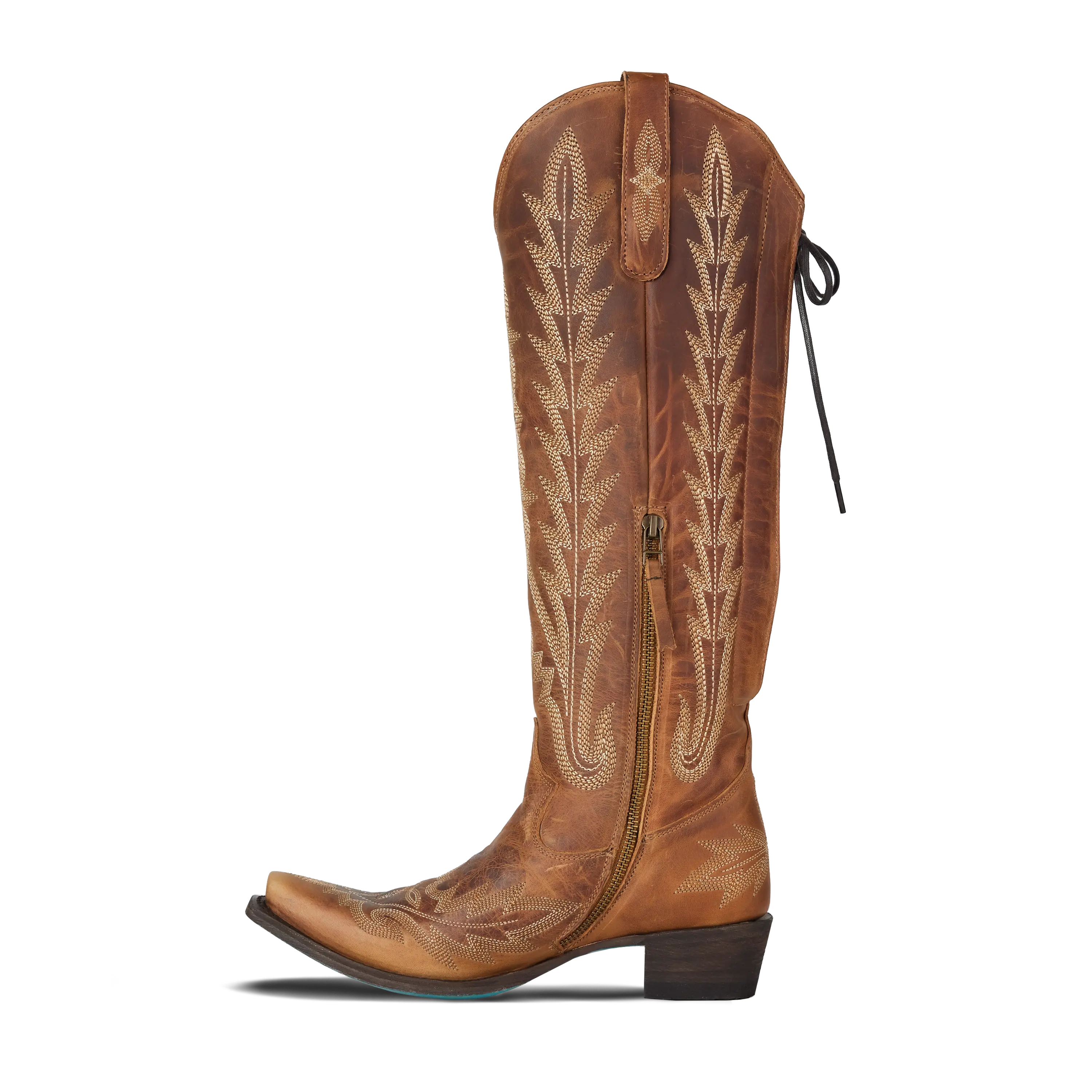 Lexington Knee High Corset - Desert Clay