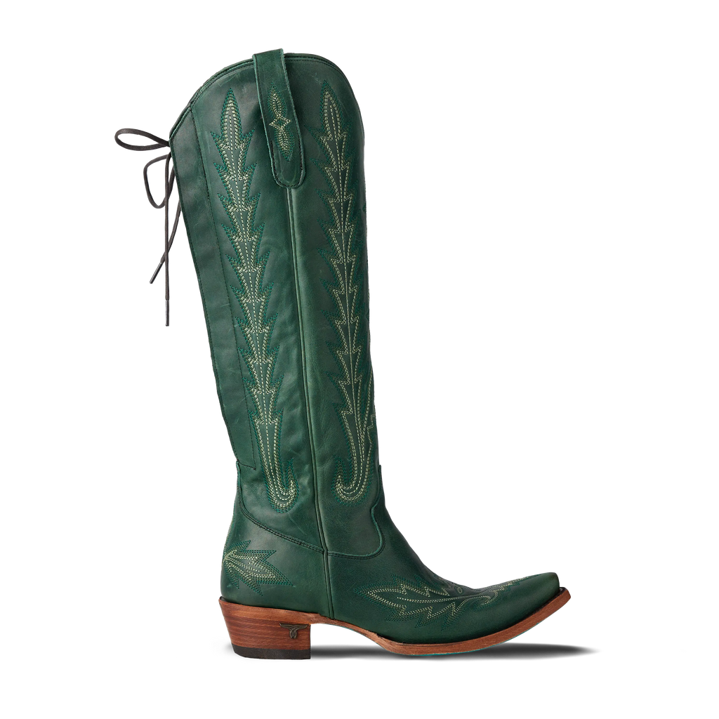 Lexington Knee High Corset - Emerald