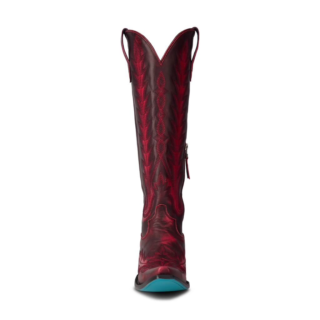 Lexington Knee High Corset - Black Cherry